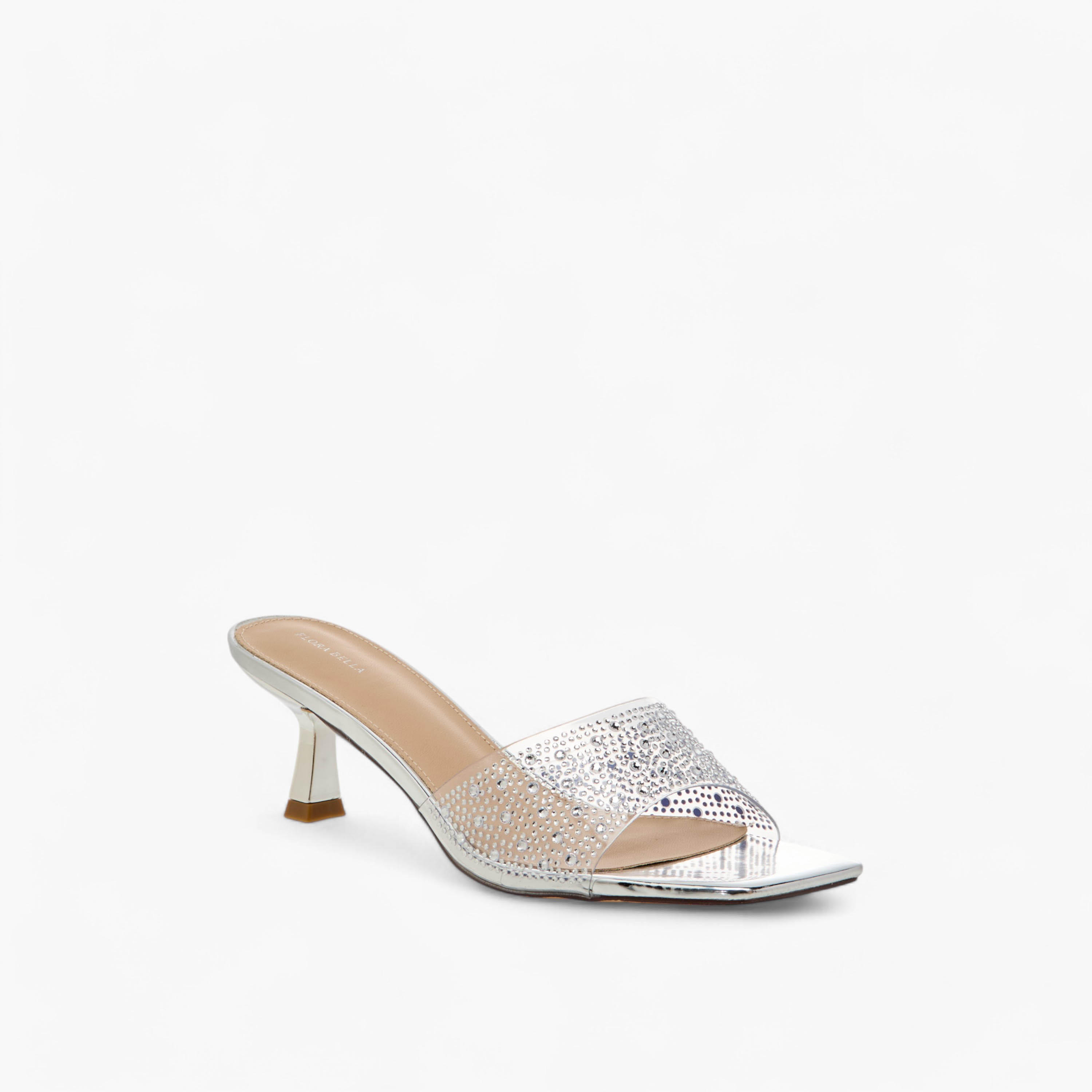 Flora Bella Embellished Slip-On Sandals with Flared Heels-women-shoes-sandals-heeled-image-2
