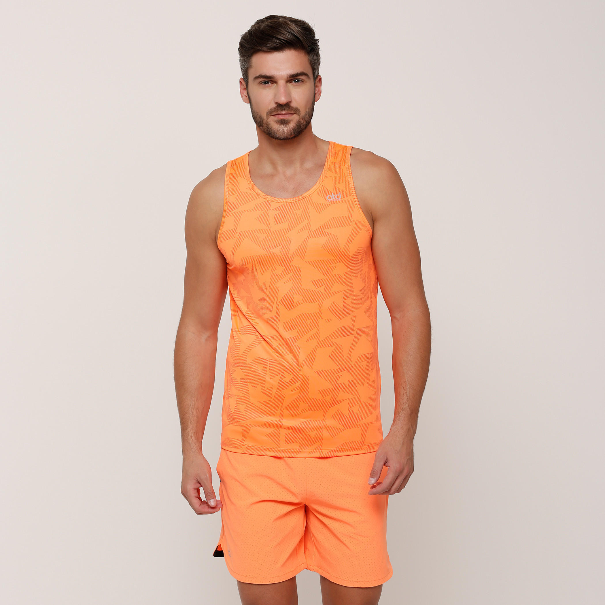Printed Sleeveless Vest with Round Neck-men-clothing-sportswearandactivewear-tshirtsandpolos-image-1
