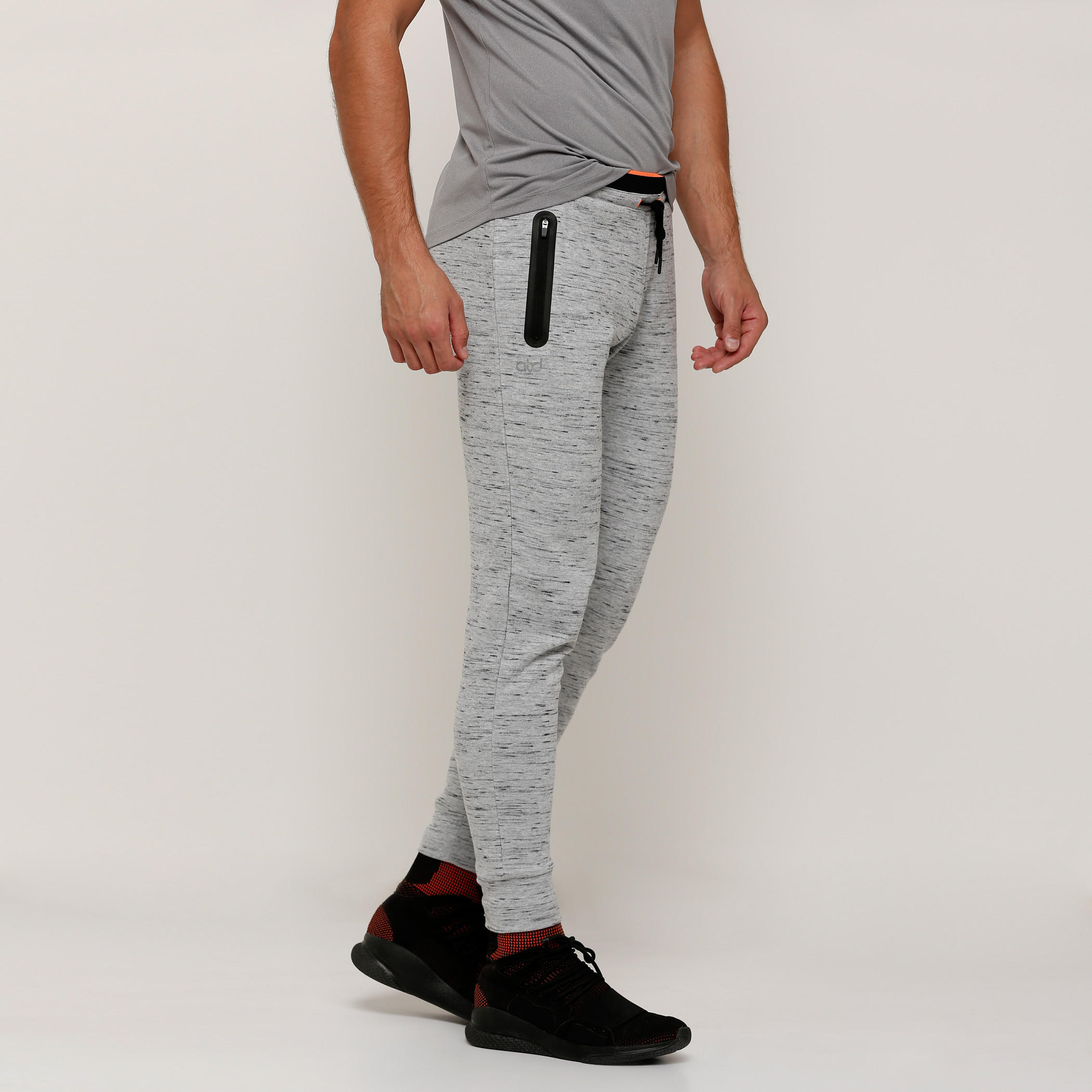 Full Length Jog Pants with Elasticised Waistband and Pocket Detail-men-clothing-sportswearandactivewear-bottoms-image-3