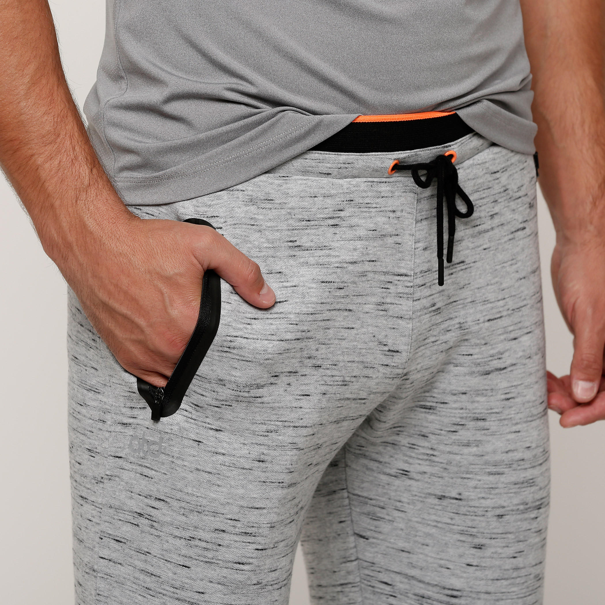 Full Length Jog Pants with Elasticised Waistband and Pocket Detail-men-clothing-sportswearandactivewear-bottoms-image-4