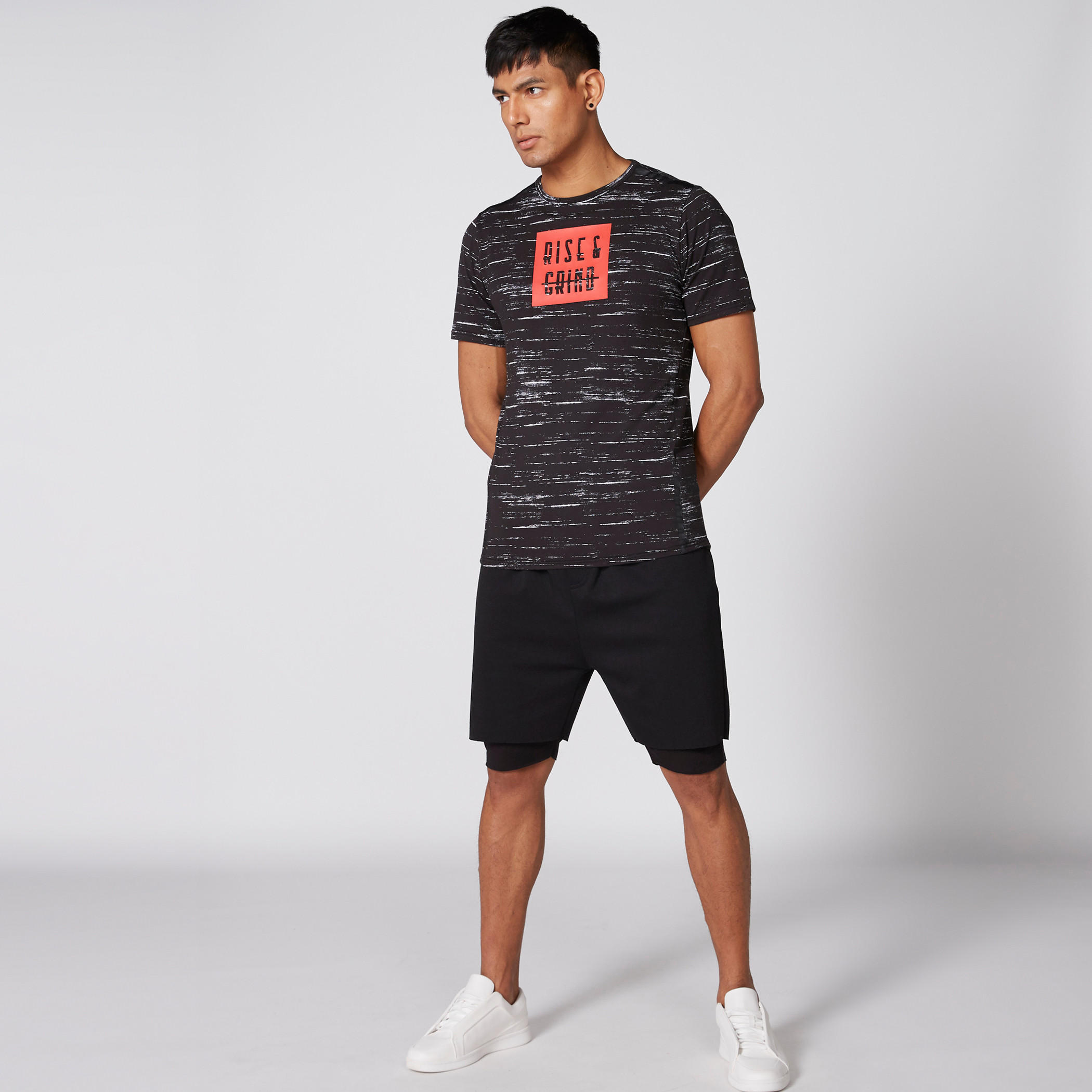 Printed T-Shirt with Round Neck and Short Sleeves-men-clothing-sportswearandactivewear-tshirtsandpolos-image-5