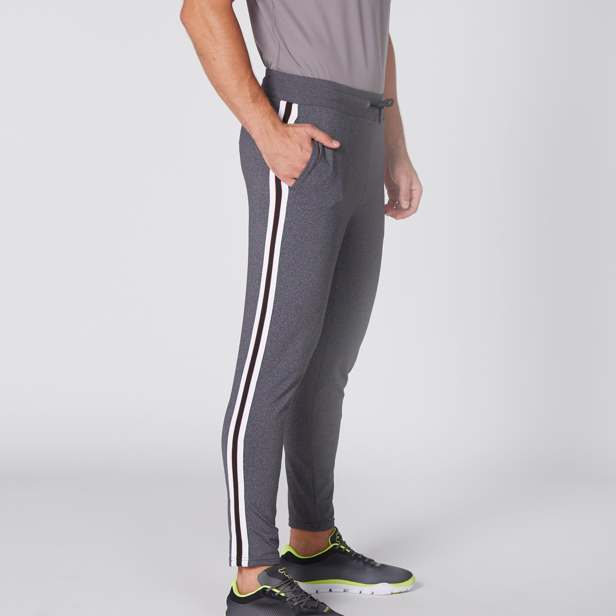 بنطال رياضي طويل بخصر مطاطي-men-clothing-bottoms-trousersandchinos-trousers-image-4