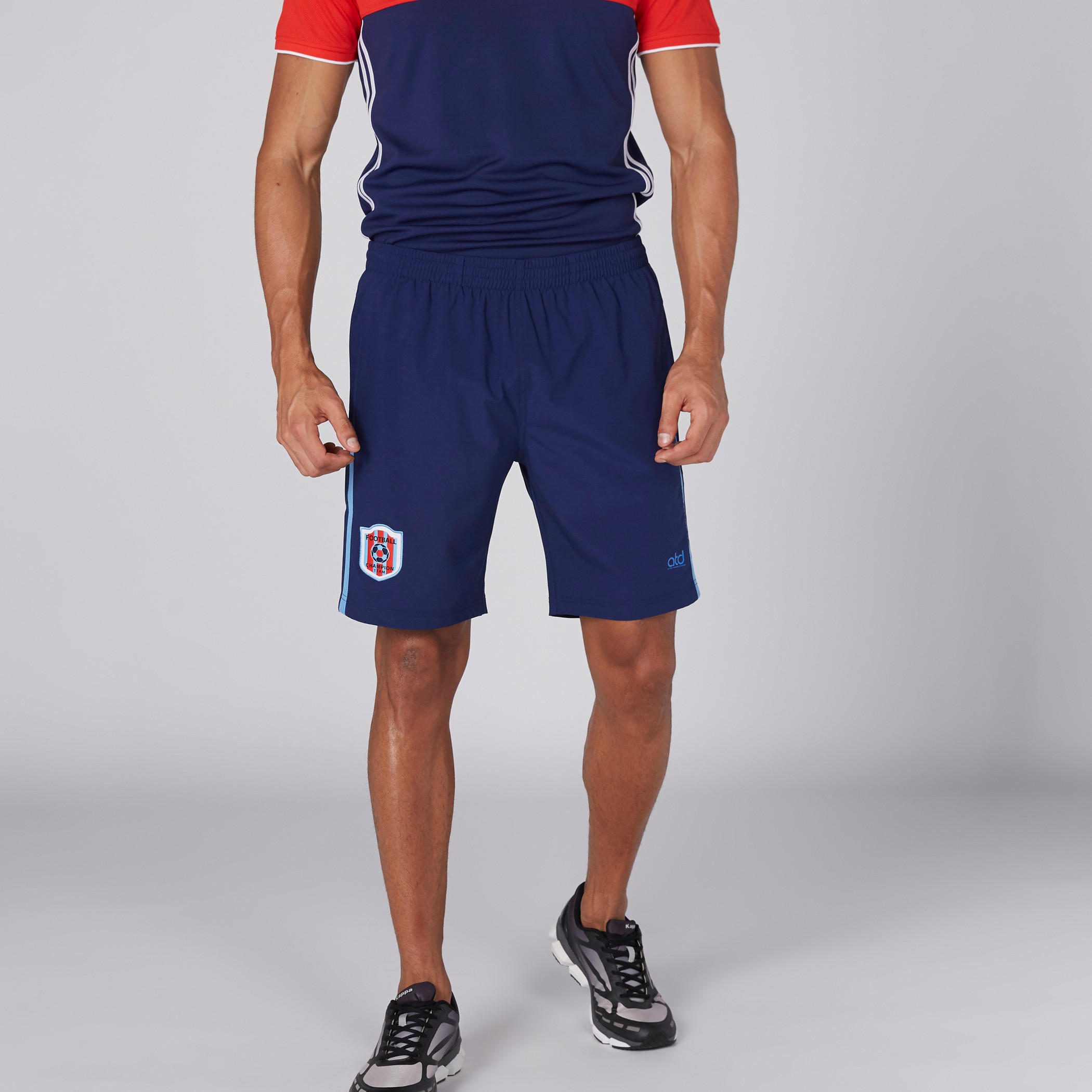 شورت بخصر مطّاطي وجيوب إنجلترا-men-clothing-bottoms-shorts-image-1