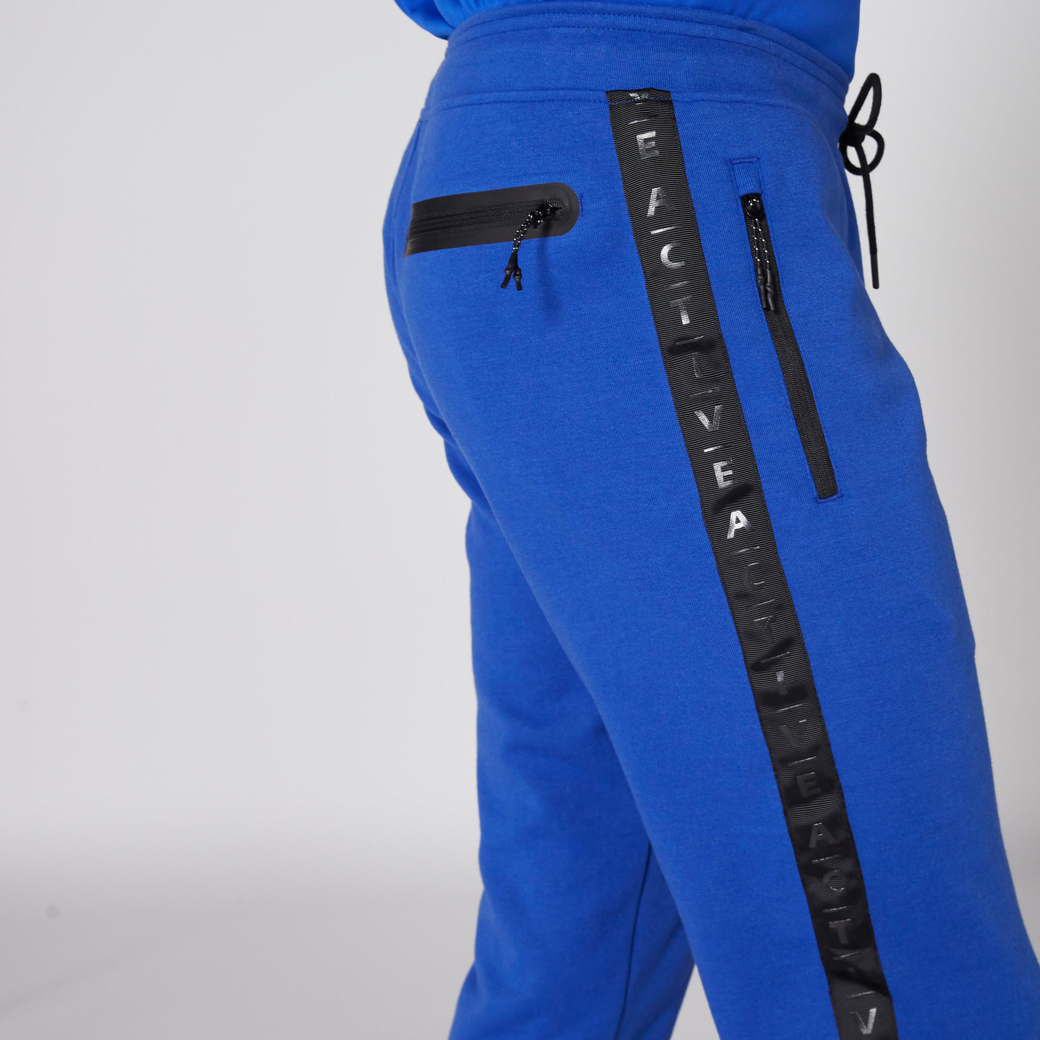 بنطال طويل بخصر مطّاطي مزيّن بشريطة-men-clothing-sportswearandactivewear-bottoms-image-5