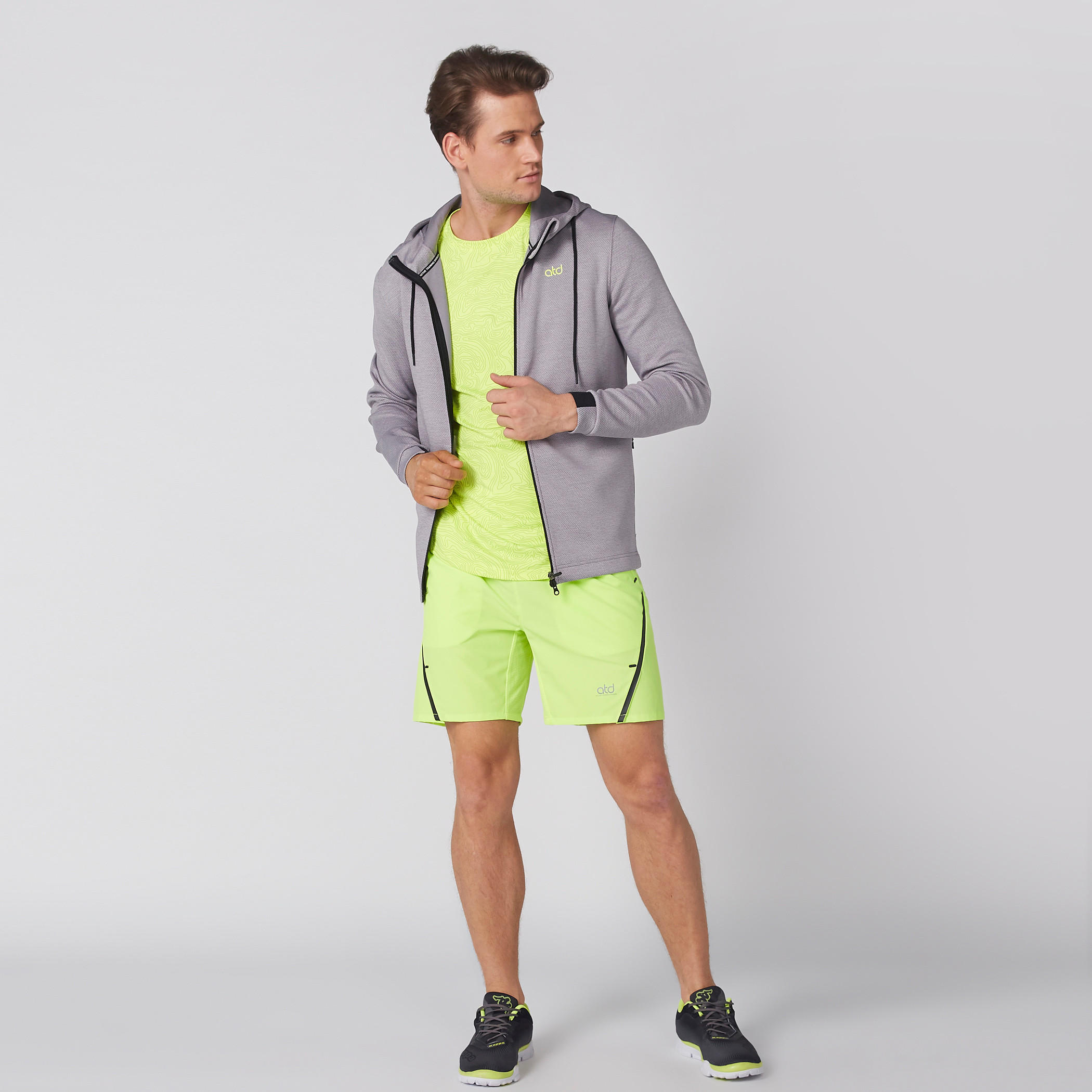 Textured Jacket with Long Sleeves and Zip Closure-men-winterwear-hoodiesandsweatshirts-image-1