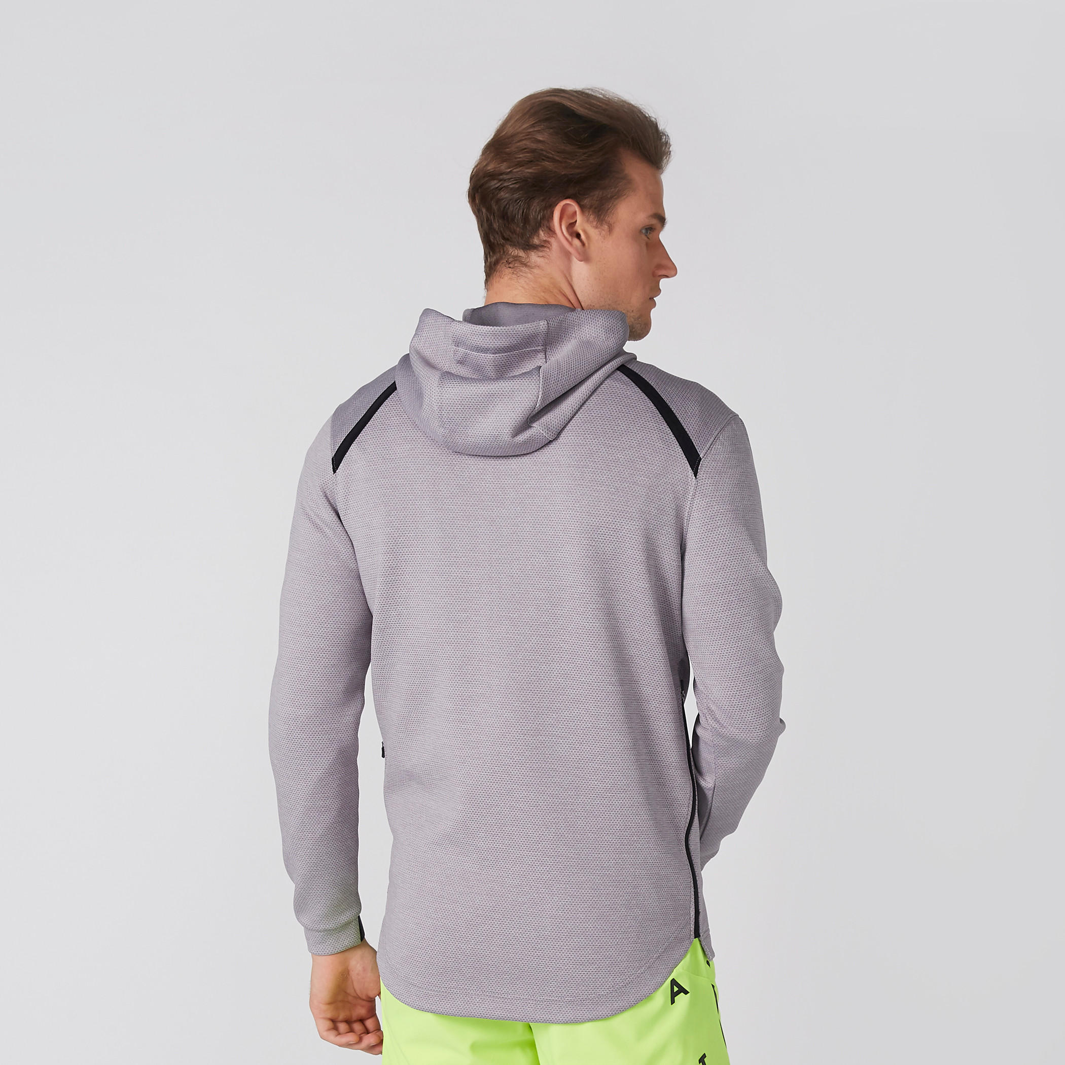 Textured Jacket with Long Sleeves and Zip Closure-men-winterwear-hoodiesandsweatshirts-image-5