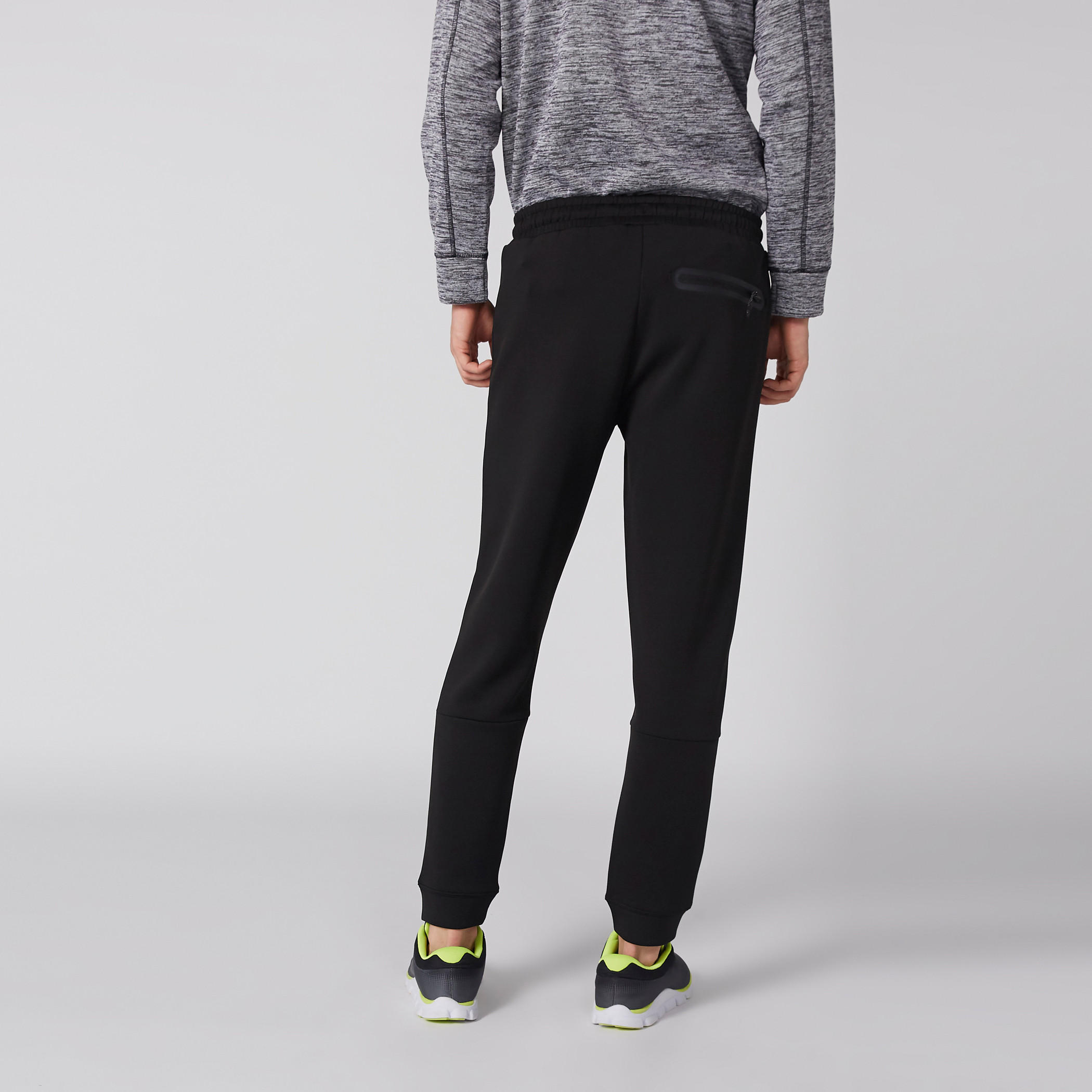 Full Length Jog Pants with Elasticised Waistband and Pocket Detail-men-clothing-sportswearandactivewear-bottoms-image-4