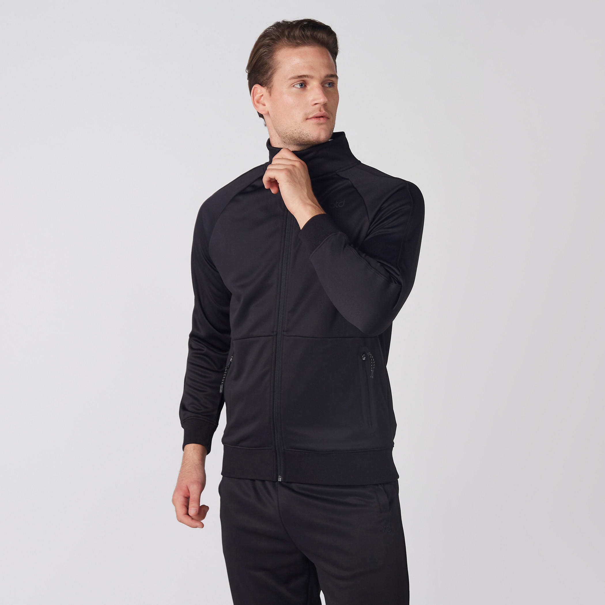 جاكيت بياقة عالية وأكمام طويلة وسحّاب إغلاق-men-clothing-jacketsandblazers-jackets-image-1