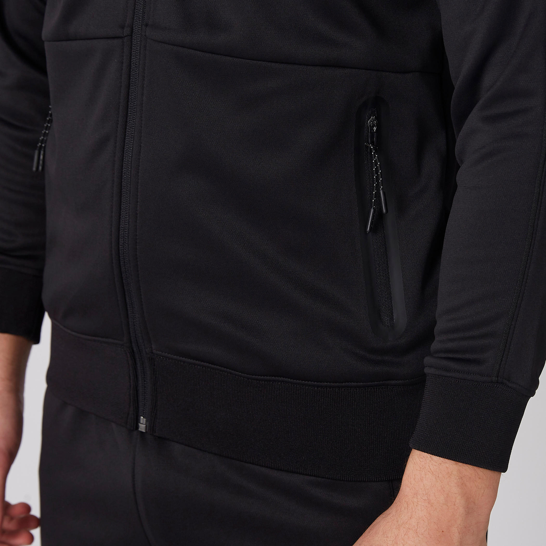 جاكيت بياقة عالية وأكمام طويلة وسحّاب إغلاق-men-clothing-jacketsandblazers-jackets-image-3