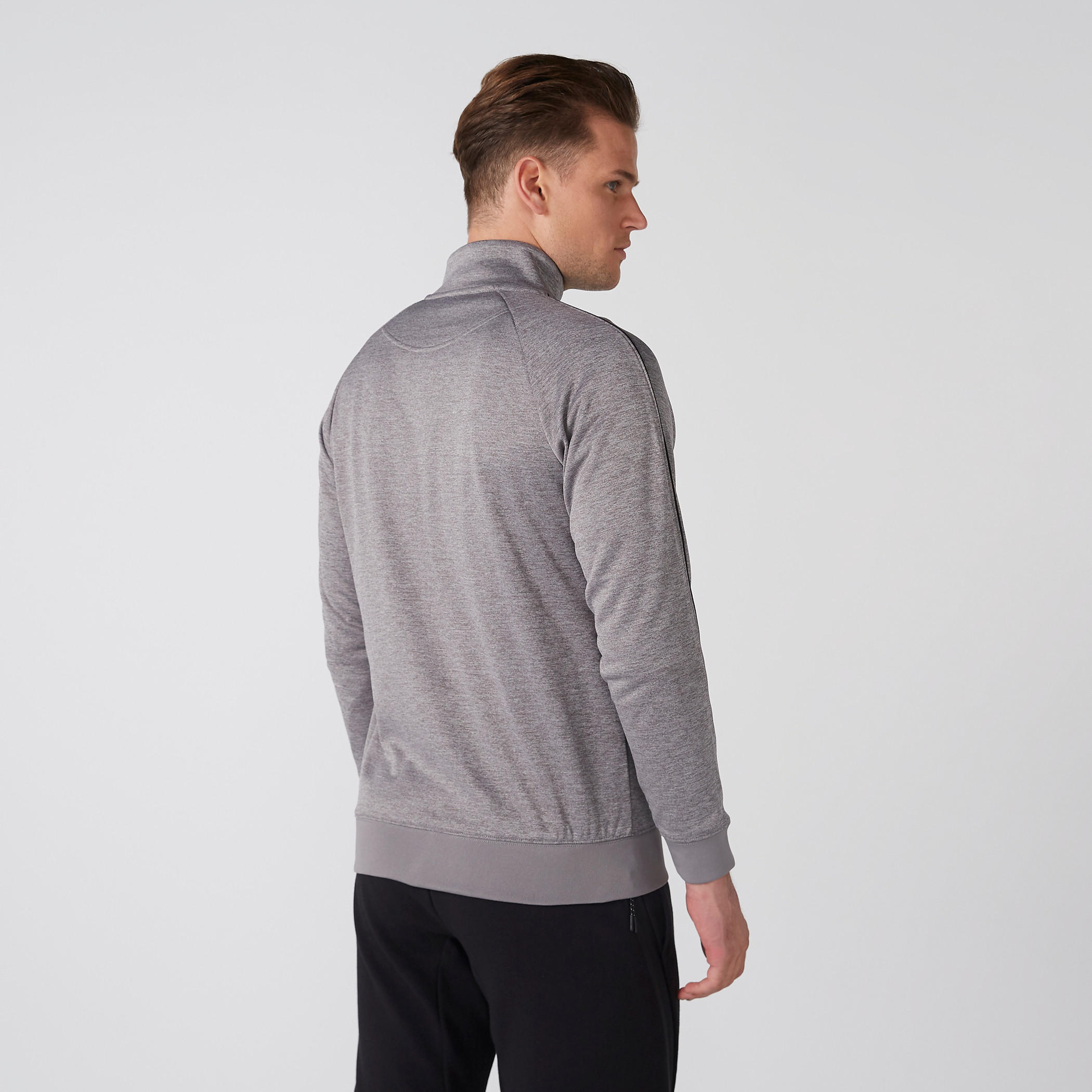 جاكيت بأكمام مغايرة وسحاب إغلاق وجيوب-men-clothing-jacketsandblazers-jackets-image-3