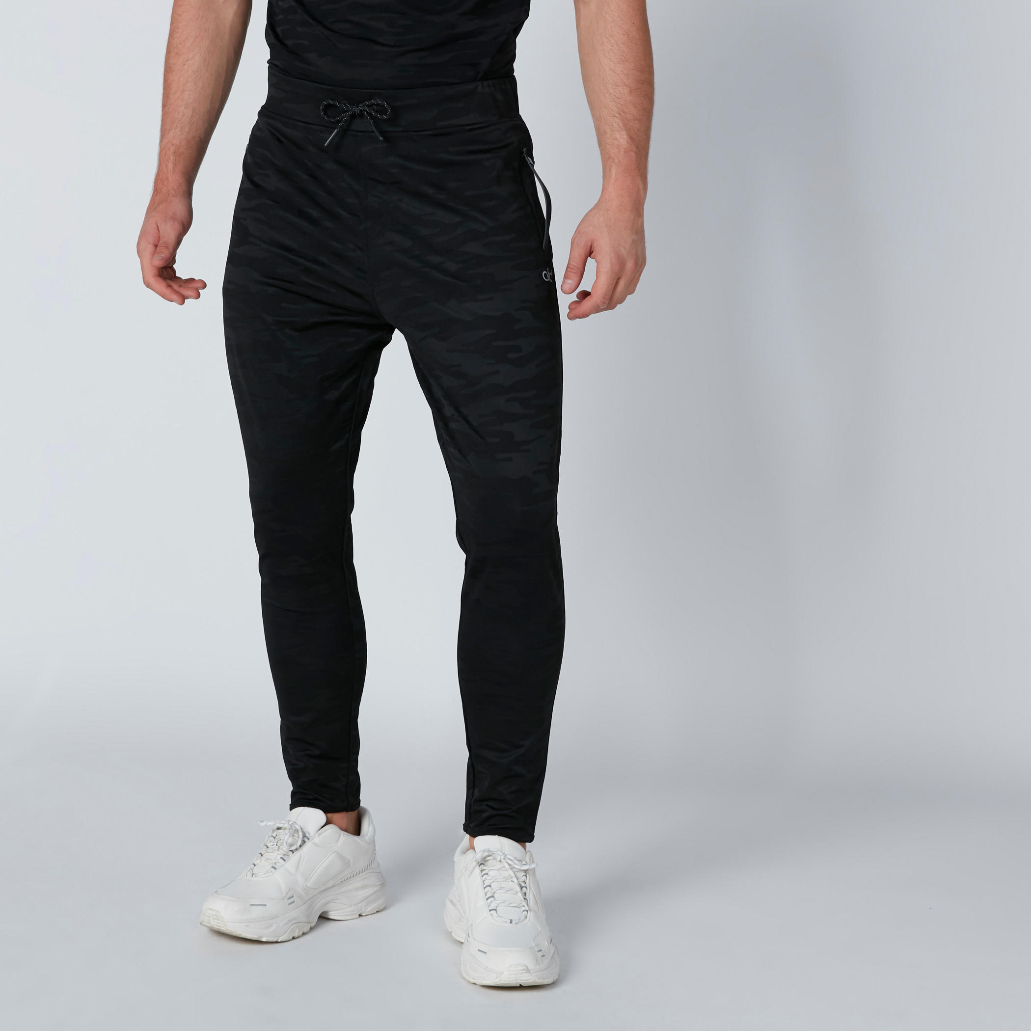 Camouflage Printed Pants with Drawstring Closure-men-clothing-sportswearandactivewear-bottoms-image-7