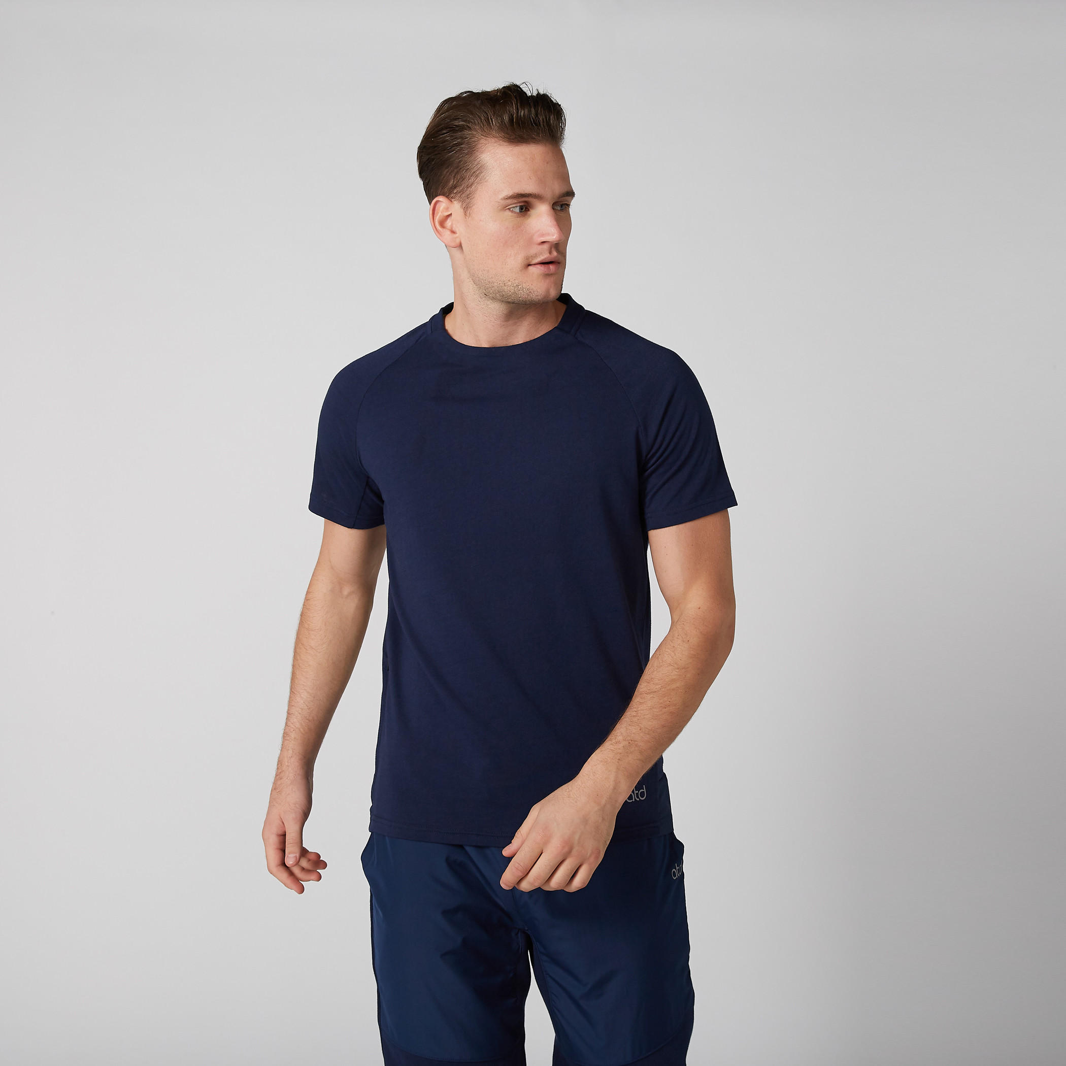Mock Hem T-Shirt with Raglan Sleeves-men-clothing-sportswearandactivewear-tshirtsandpolos-image-1