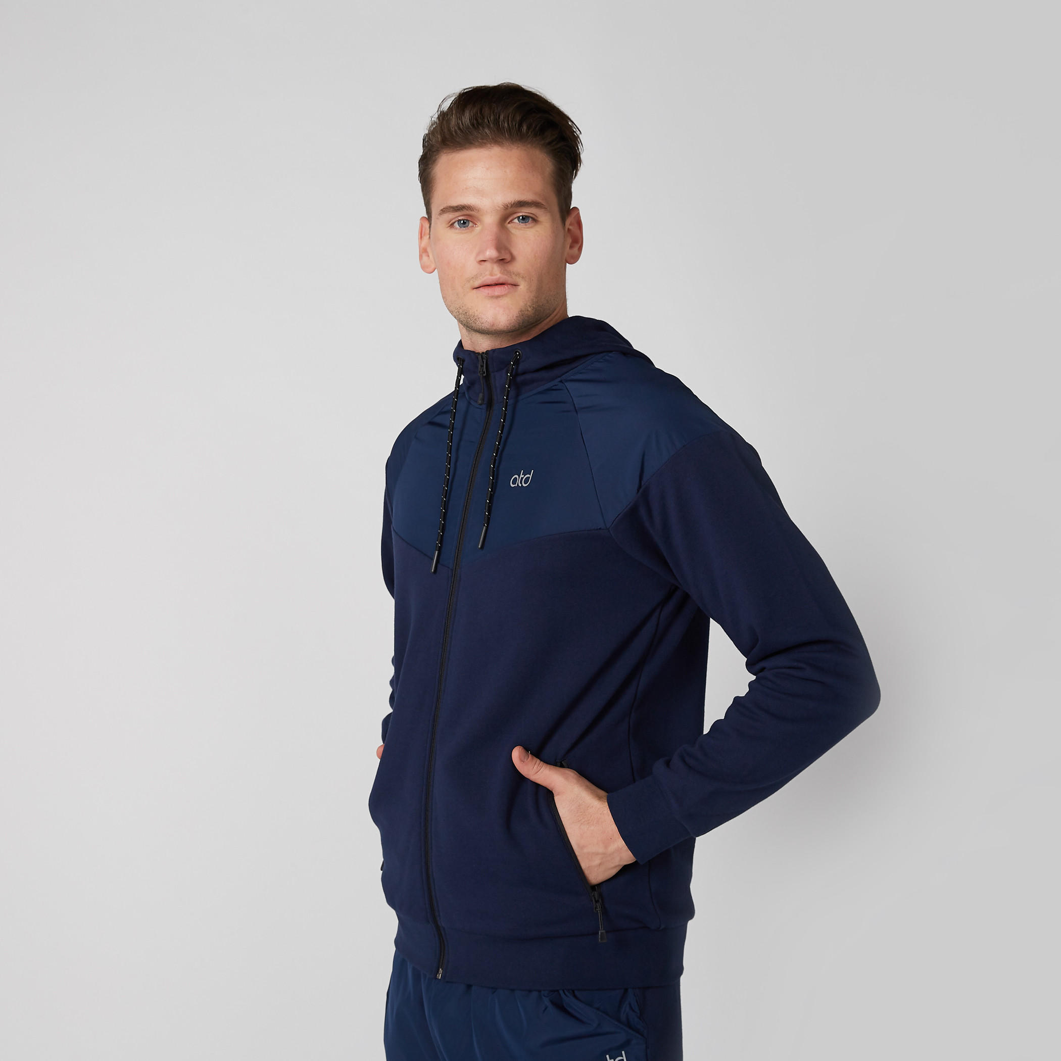 High Neck Jacket with Raglan Sleeves and Hood-men-winterwear-hoodiesandsweatshirts-image-6