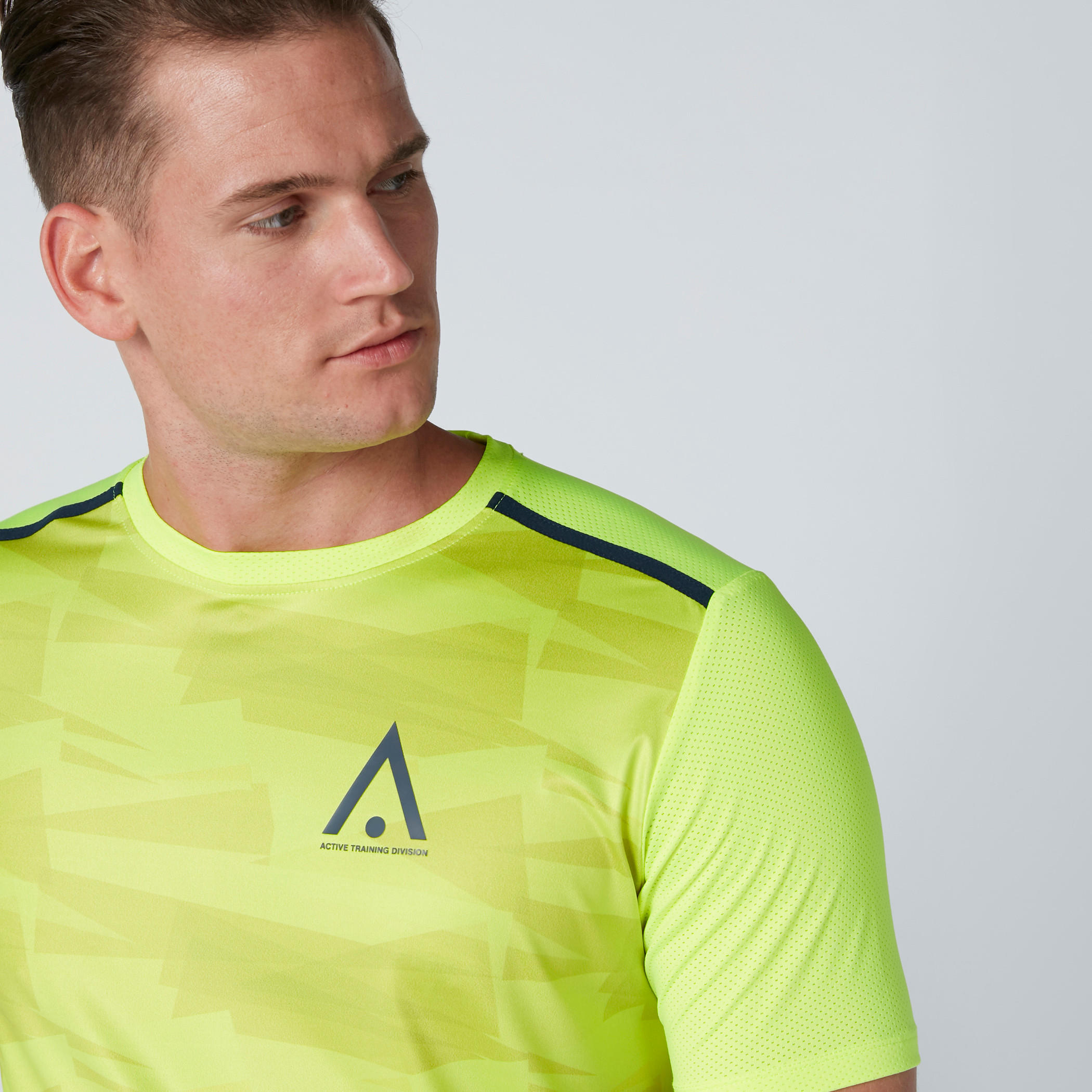 Printed T-Shirt with Crew Neck and Short Sleeves-men-clothing-sportswearandactivewear-tshirtsandpolos-image-4