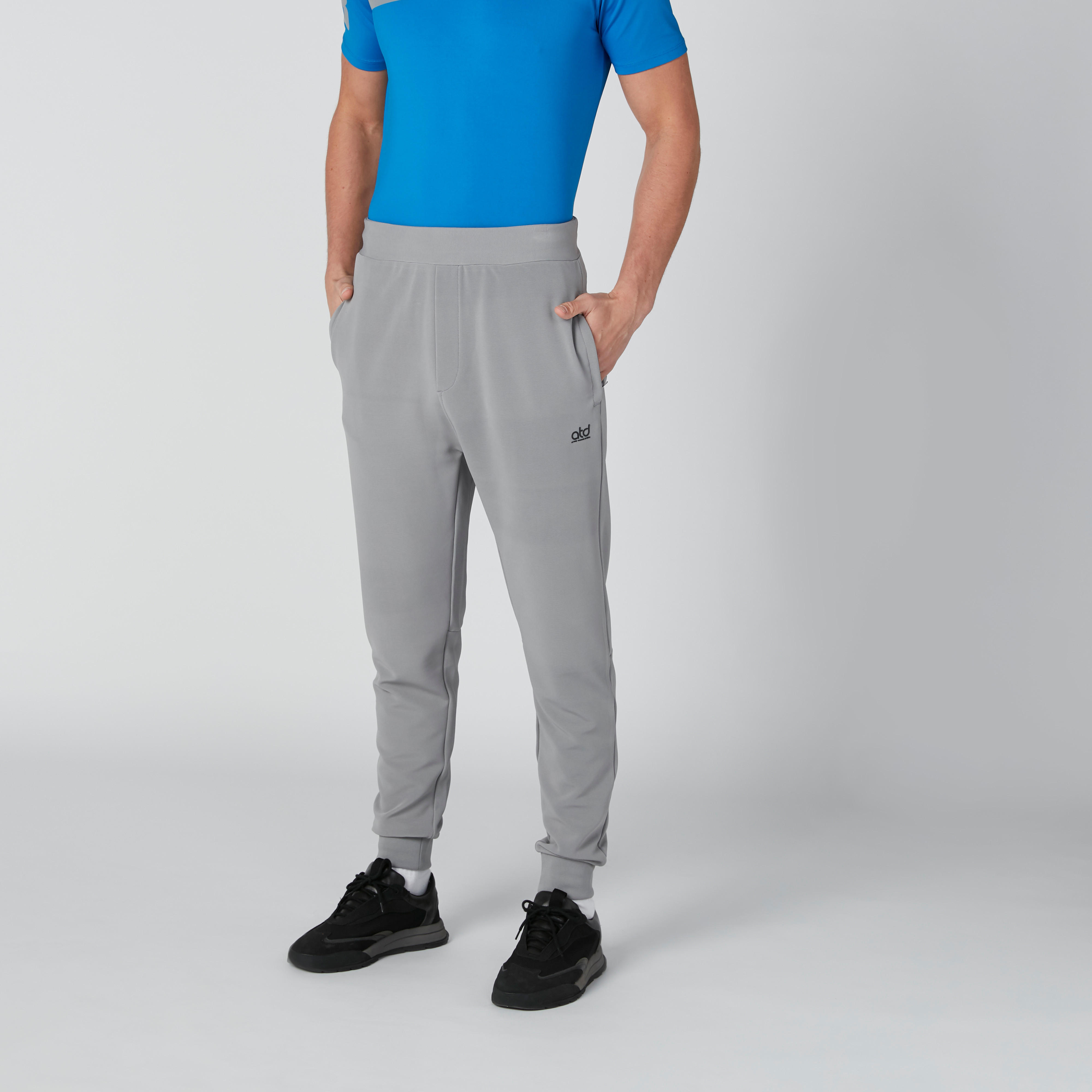 بنطال رياضي بقصة عادية وجيوب-men-clothing-sportswearandactivewear-bottoms-image-4