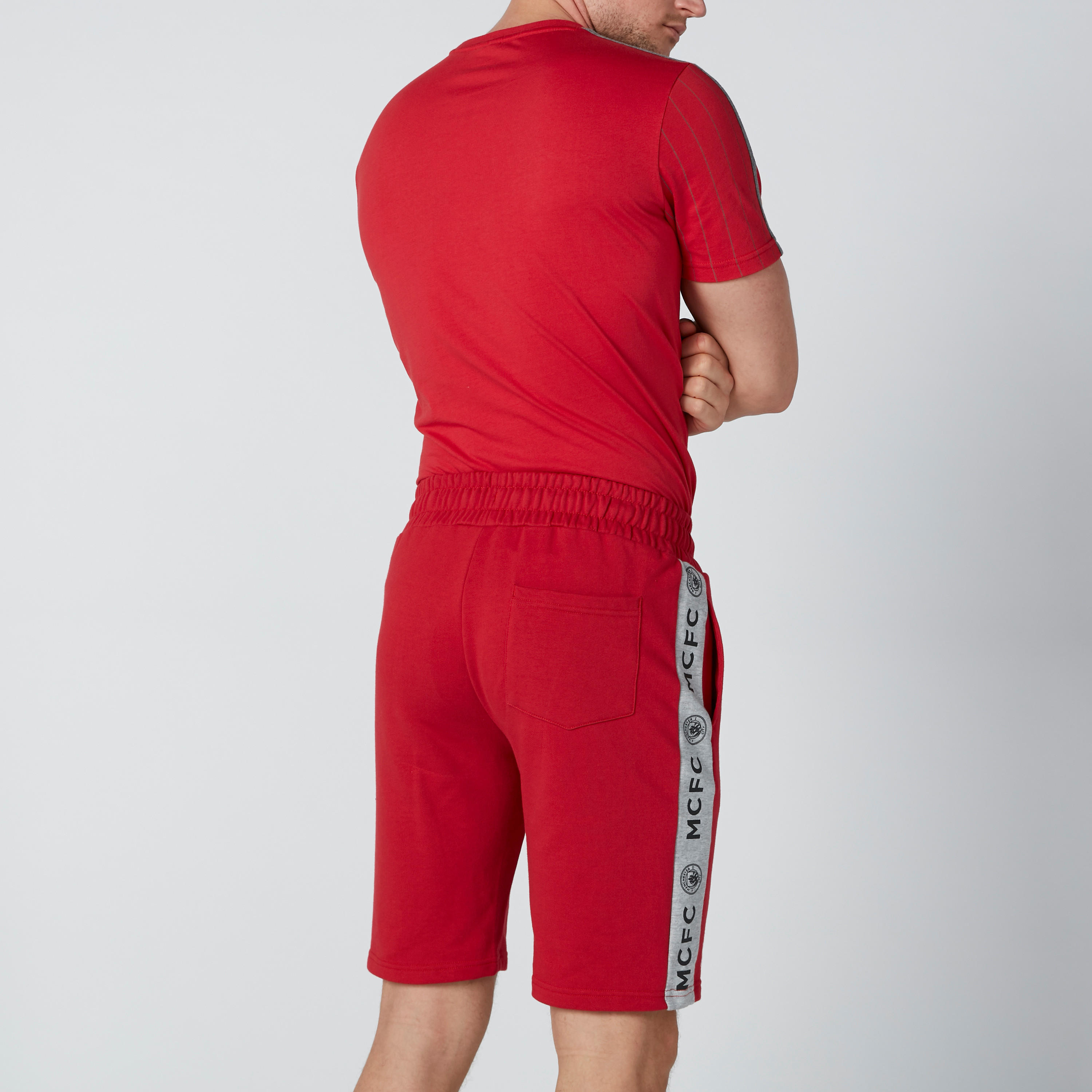 Printed Activewear Shorts with Pocket Detail and Drawstring-men-clothing-bottoms-shorts-image-2