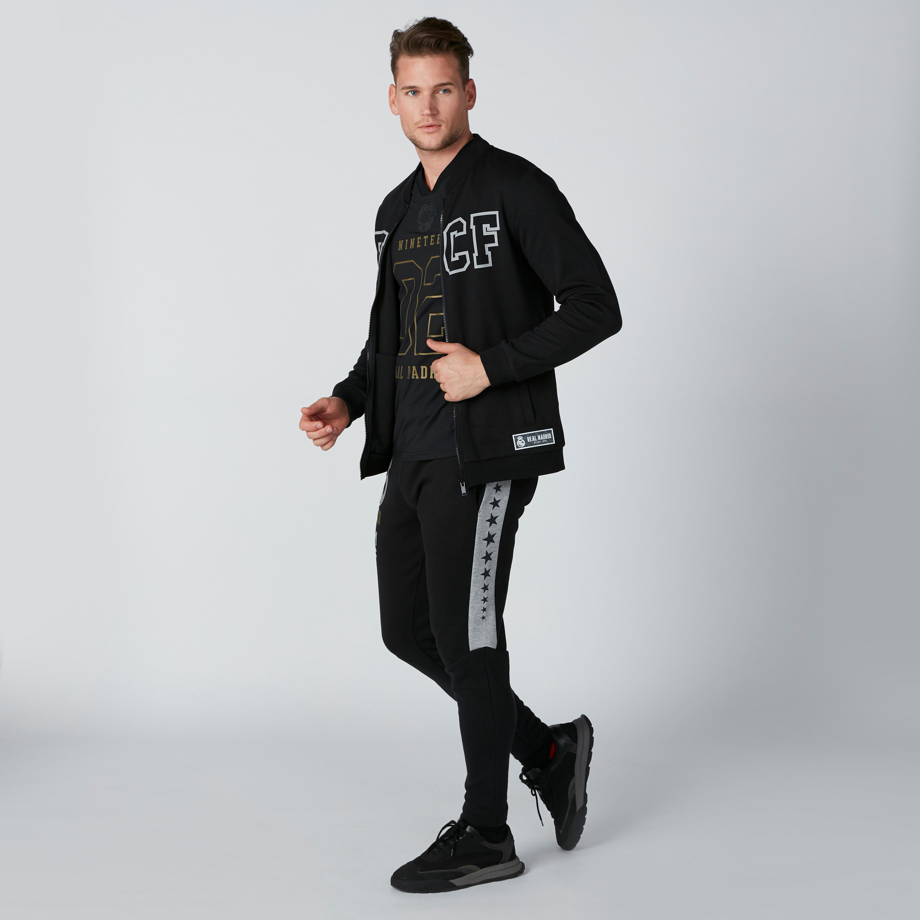 Printed Jacket with Long Sleeves and Kangaroo Pockets-men-clothing-jacketsandblazers-jackets-image-3