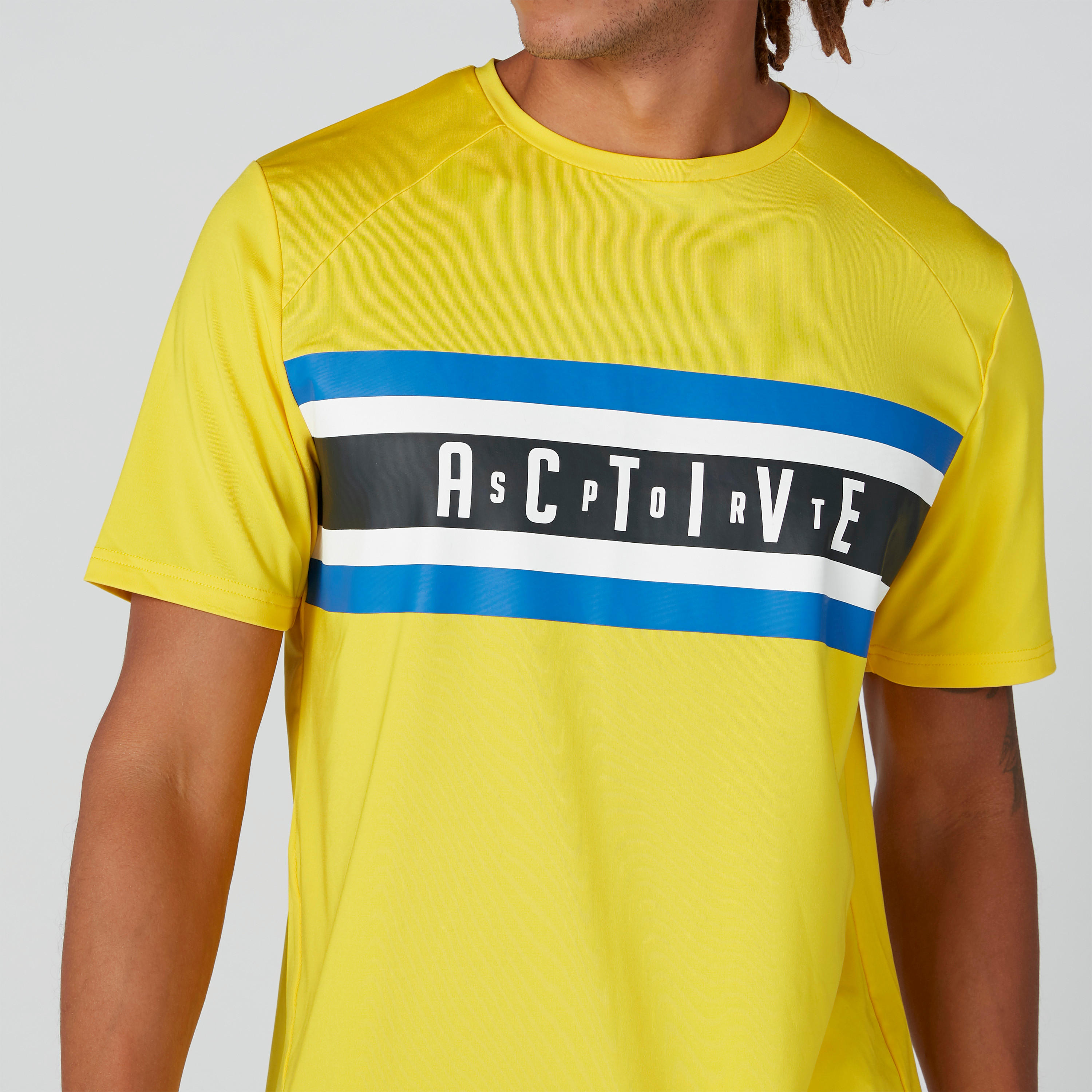 Sustainable Printed T-Shirt with Short Sleeves-men-clothing-sportswearandactivewear-tshirtsandpolos-image-4