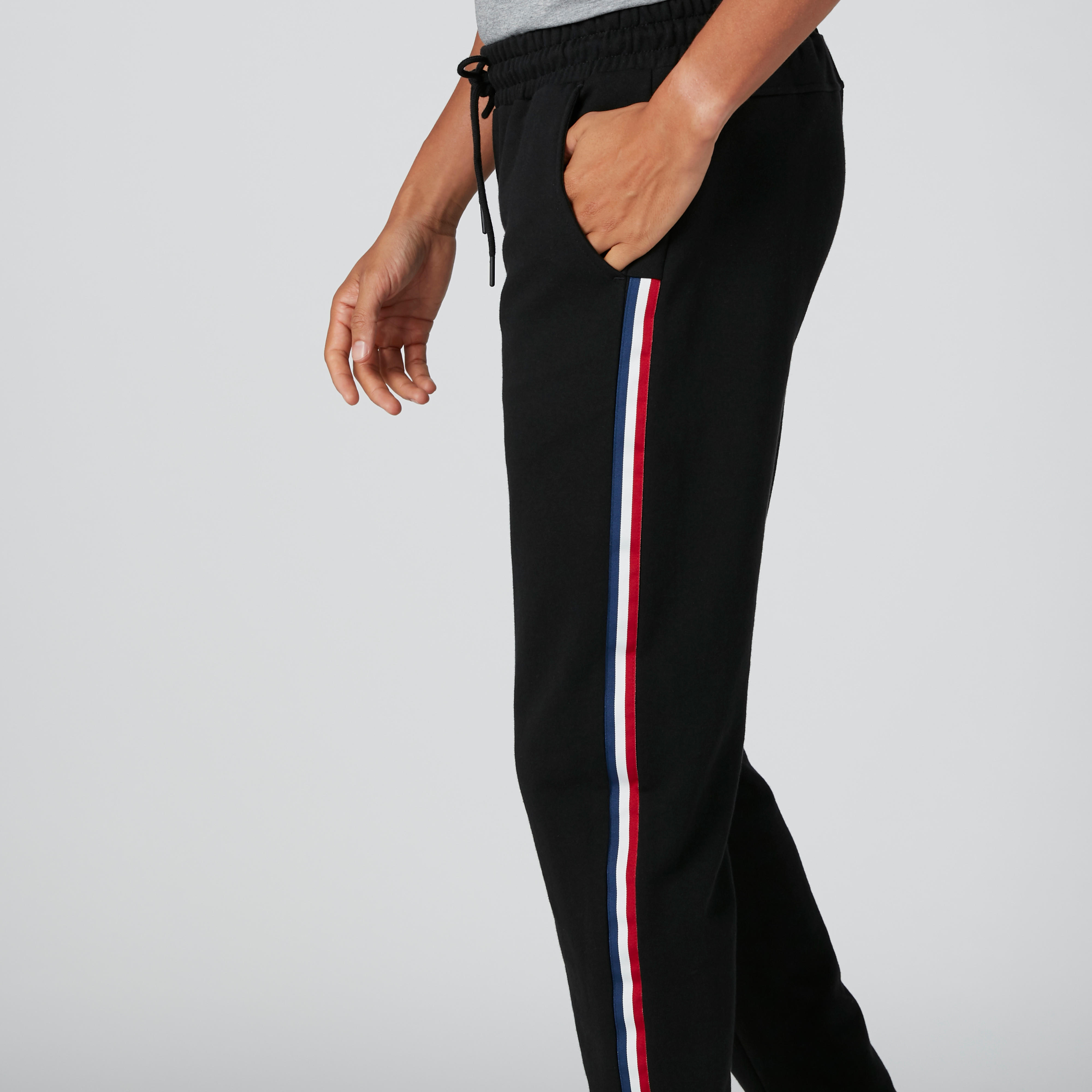 Pocket Detail Mid-Rise Jog Pants in Regular Fit with Side Tape Detail-men-clothing-bottoms-joggers-image-10