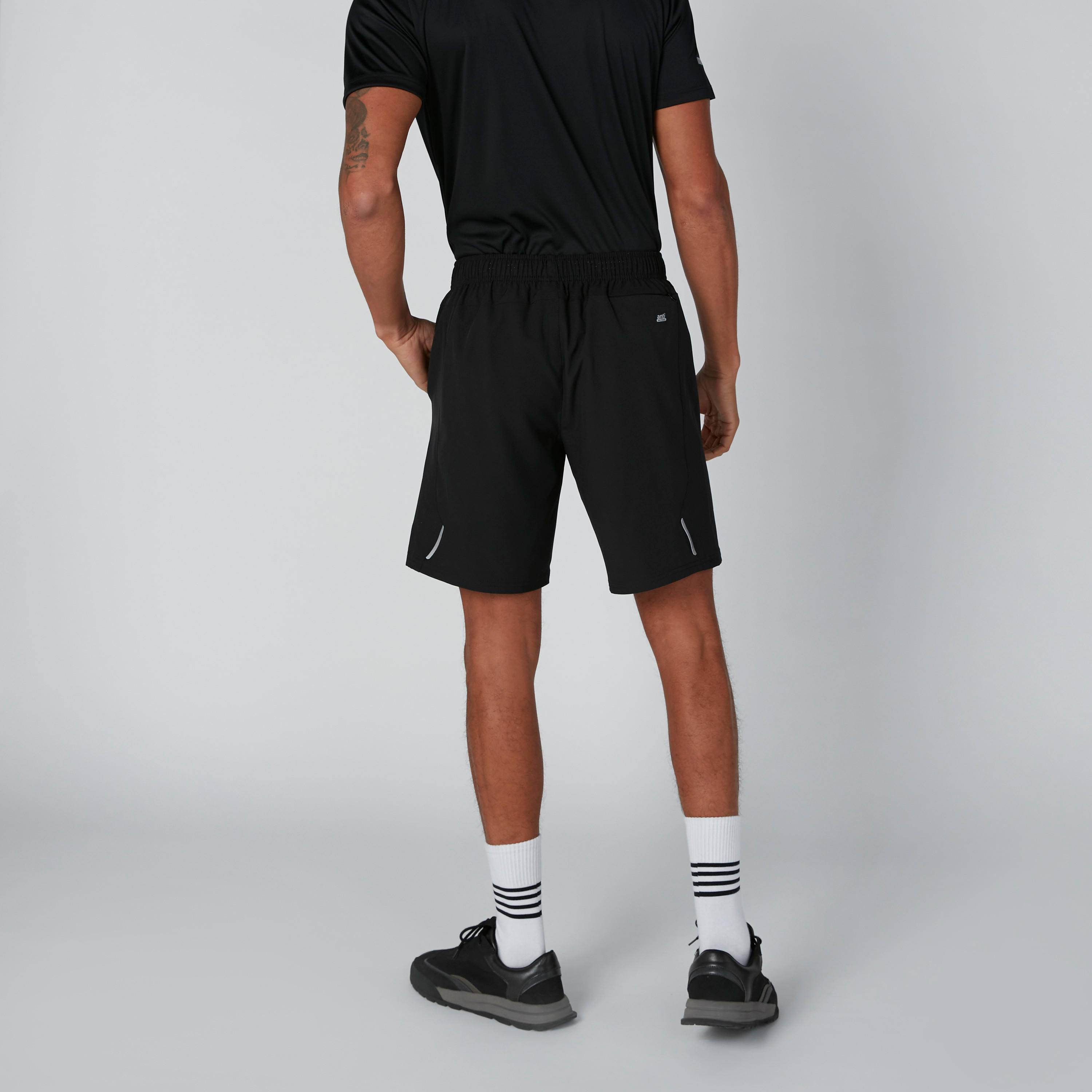 Pocket Detail Activewear Shorts with Elasticised Waistband-men-clothing-sportswearandactivewear-bottoms-image-6