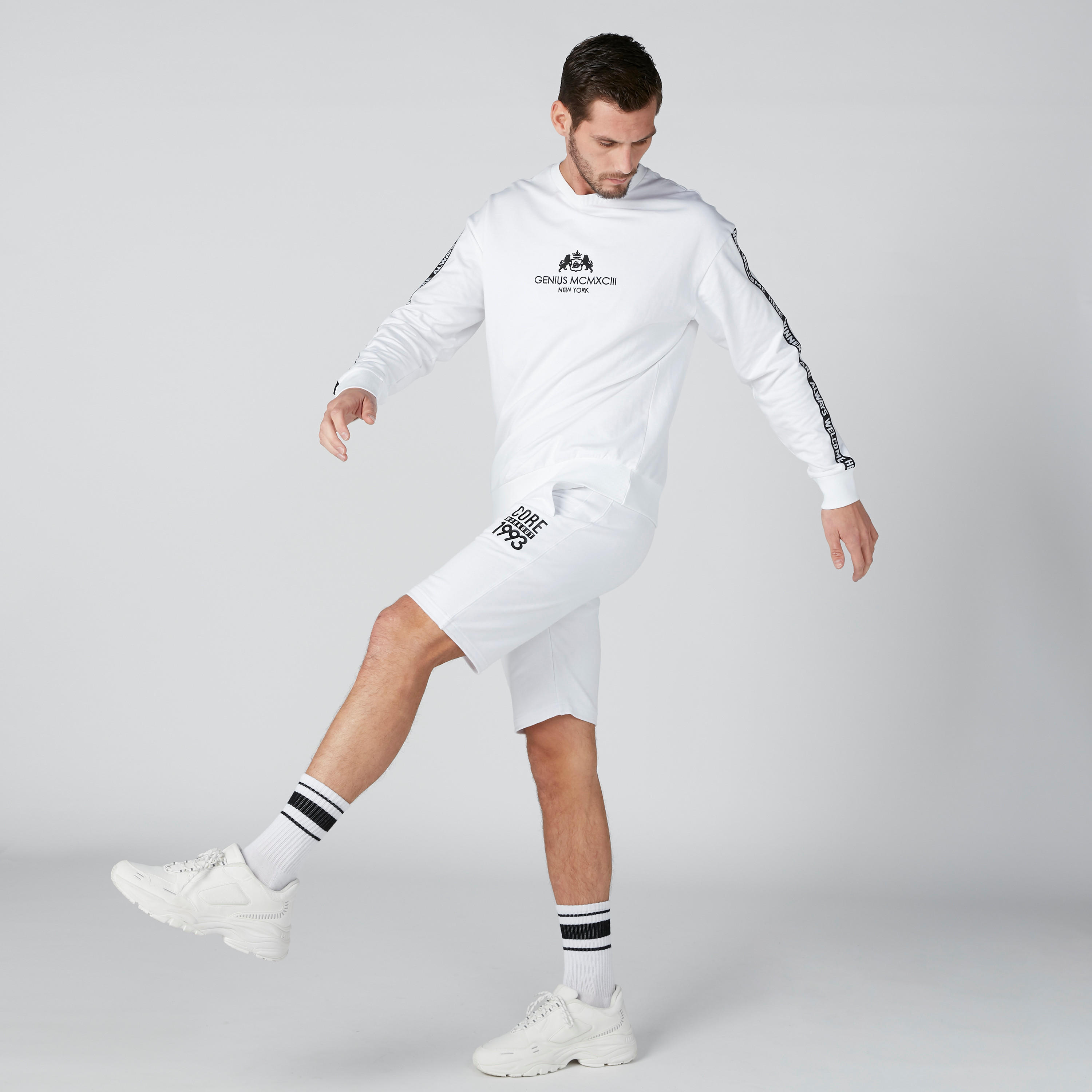 Printed Shorts with Pocket Detail and Drawstring-men-clothing-sportswearandactivewear-bottoms-image-1
