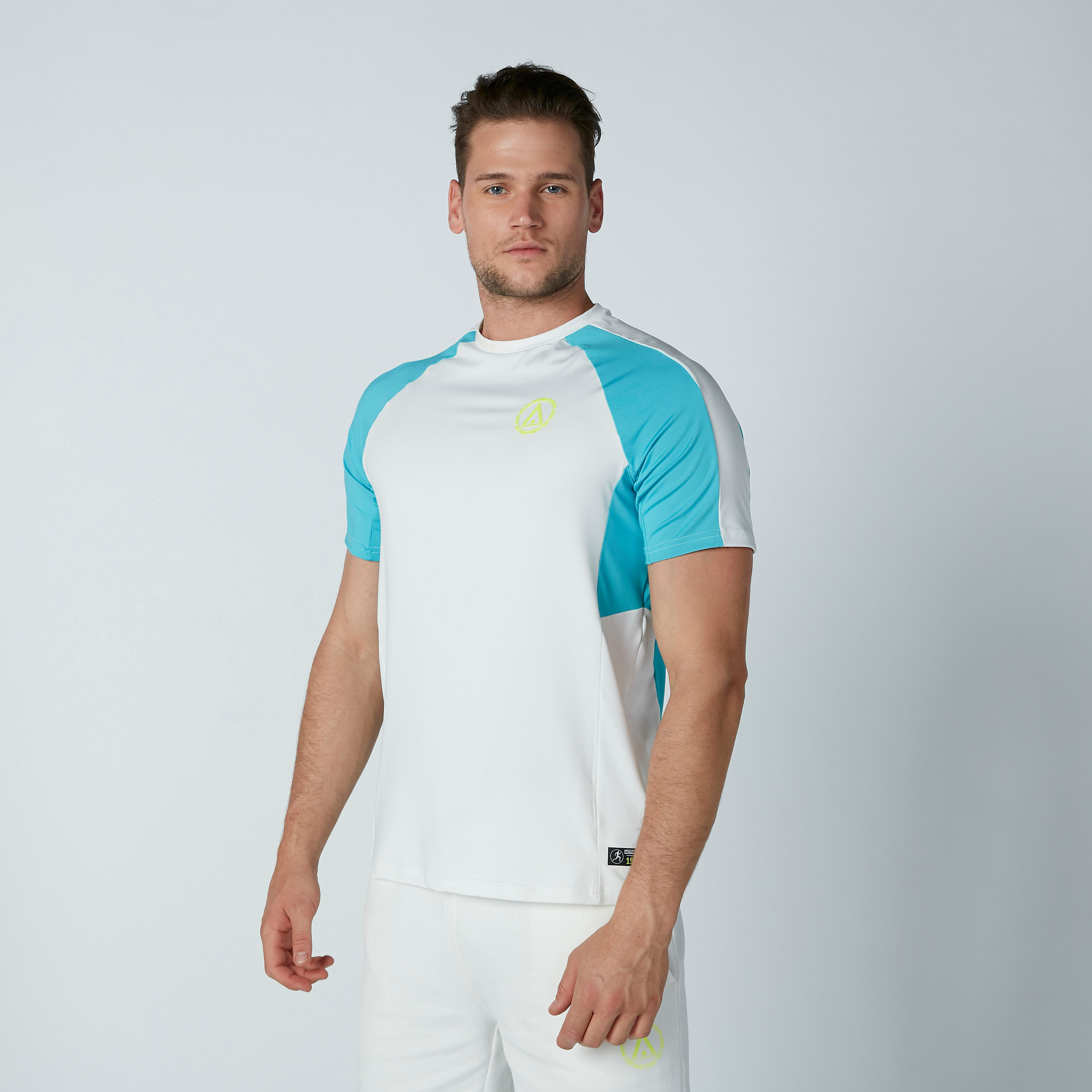 Printed Slim-Fit T-shirt with Raglan Sleeves-men-clothing-sportswearandactivewear-tshirtsandpolos-image-2