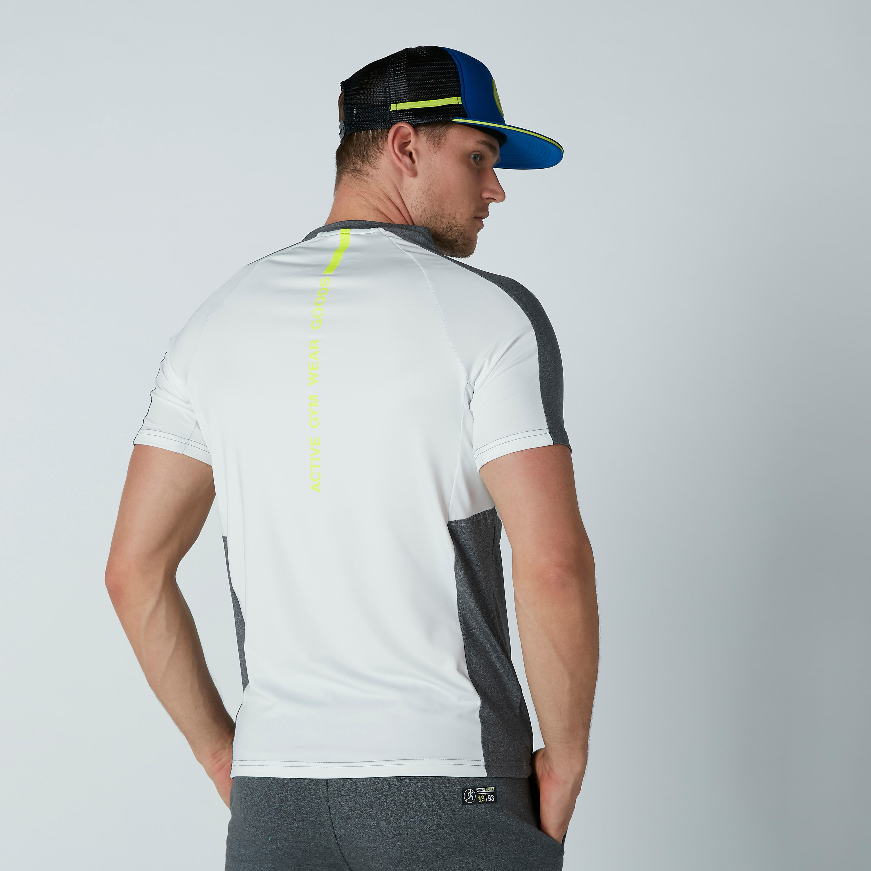 Text Printed Slim-Fit T-shirt with Raglan Sleeves-men-clothing-sportswearandactivewear-tshirtsandpolos-image-2