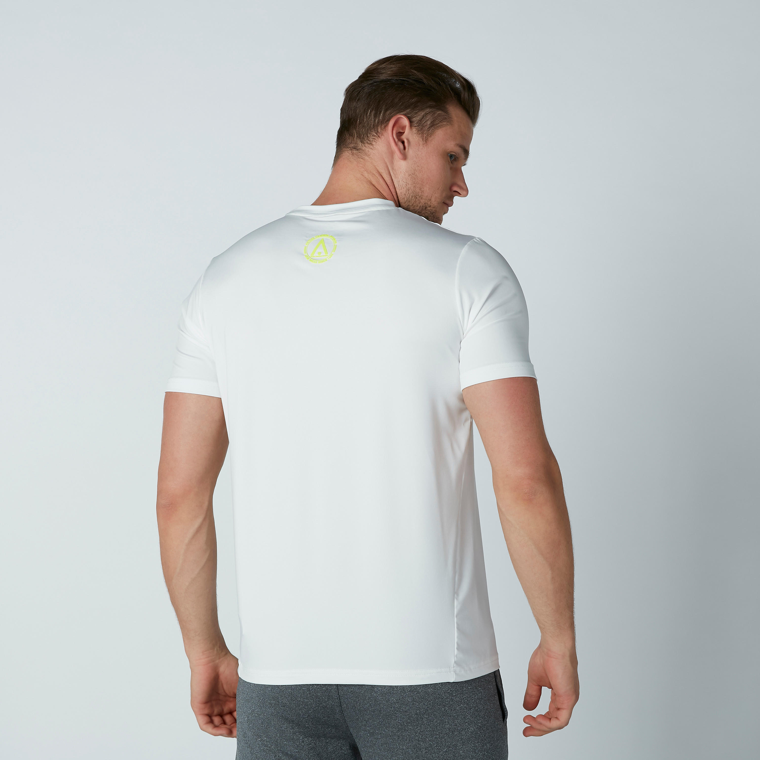 Printed T-shirt with Short Sleeves and Round Neck-men-clothing-sportswearandactivewear-tshirtsandpolos-image-2