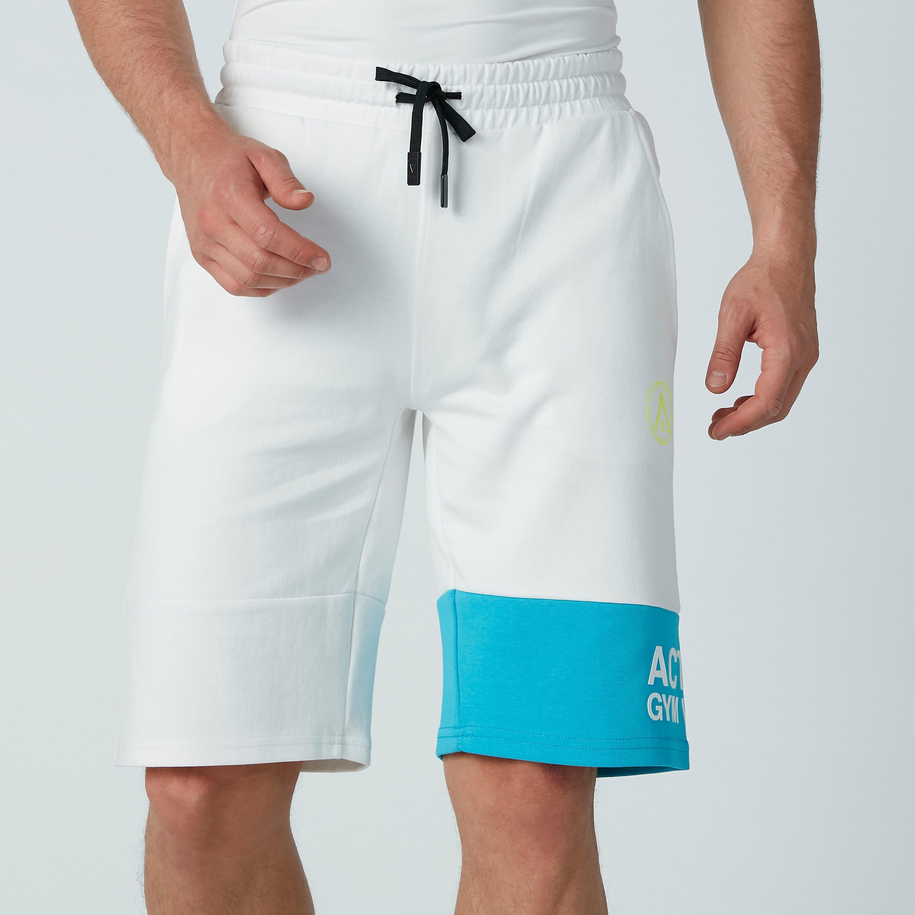 Printed Pocket Detail Shorts with Drawstring-men-clothing-sportswearandactivewear-bottoms-image-2