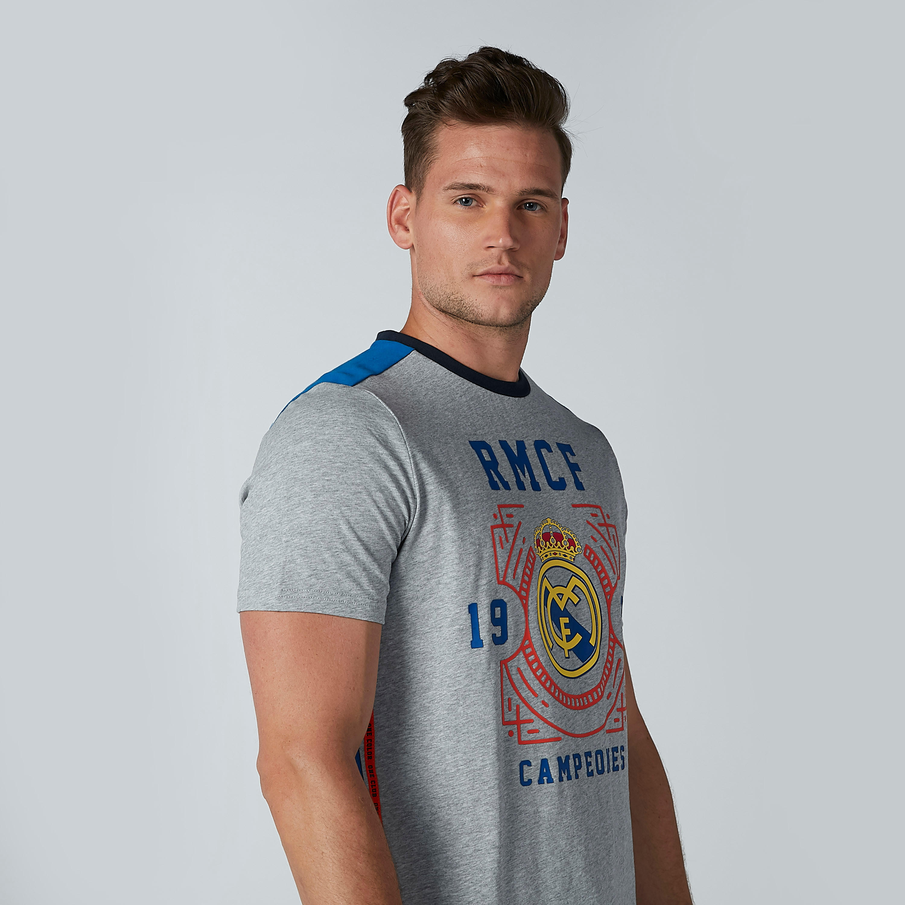 Printed T-shirt with Short Sleeves and Round Neck-men-clothing-tshirtsandpolos-tshirts-image-1