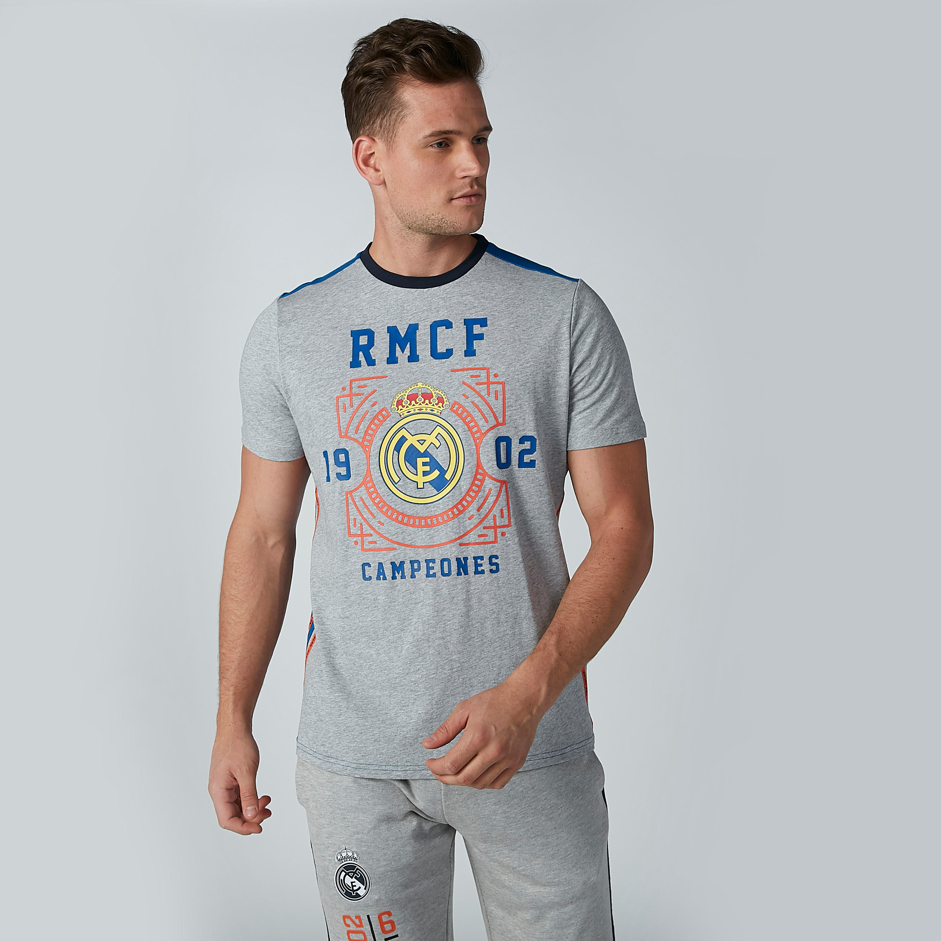 Printed T-shirt with Short Sleeves and Round Neck-men-clothing-tshirtsandpolos-tshirts-image-2