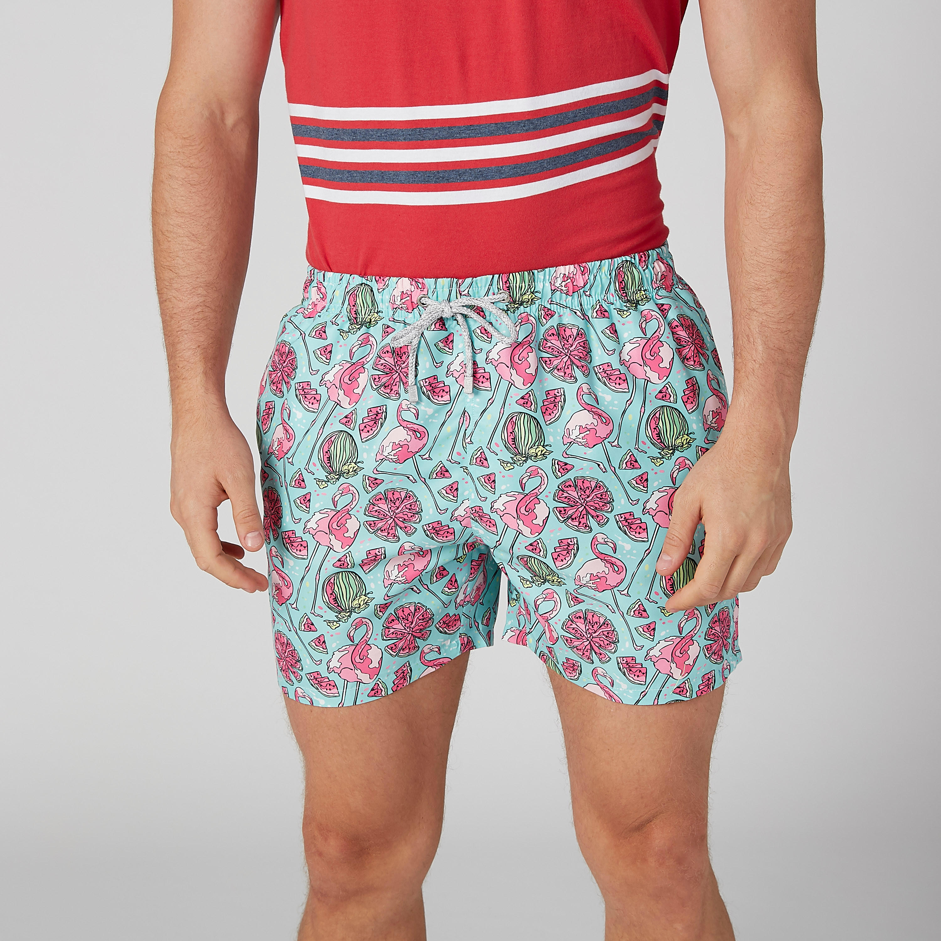 Printed Shorts with Pocket Detail and Drawstring-men-clothing-bottoms-shorts-image-5