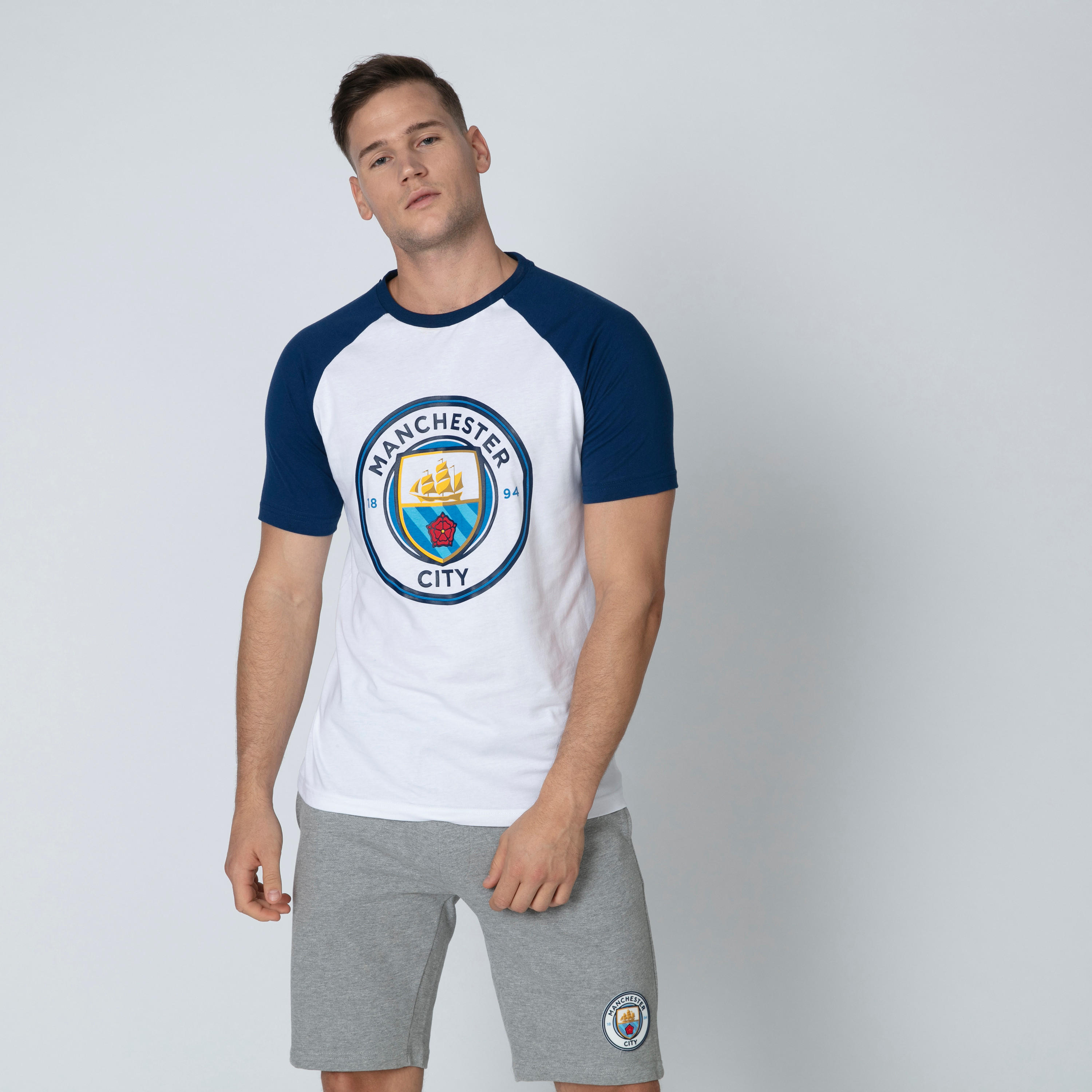 Manchester City Printed T-shirt with Round Neck and Raglan Sleeves-men-clothing-sportswearandactivewear-tshirtsandpolos-image-4