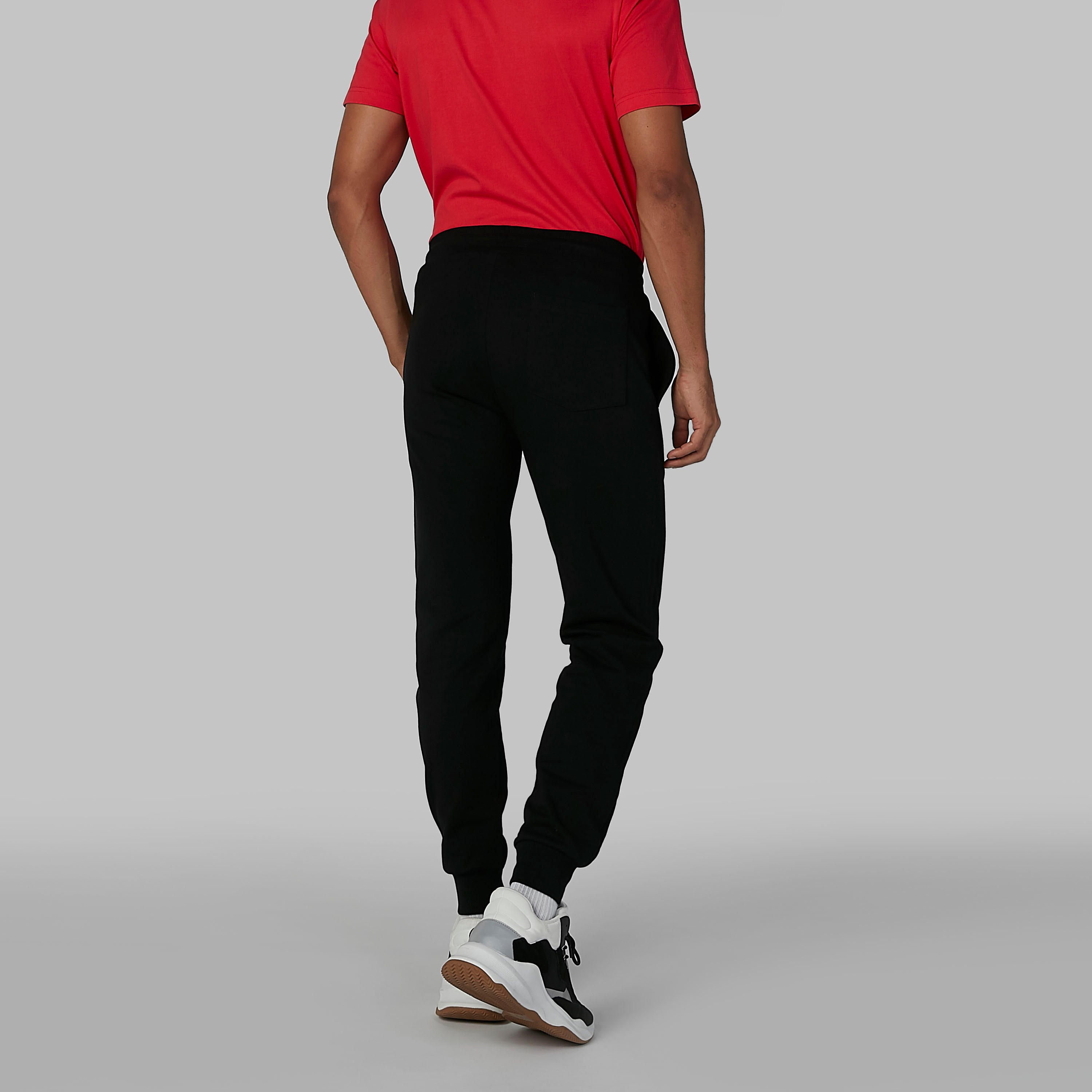 بنطال رياضي طويل برباط وجيوب وطبعات-men-clothing-sportswearandactivewear-bottoms-image-5