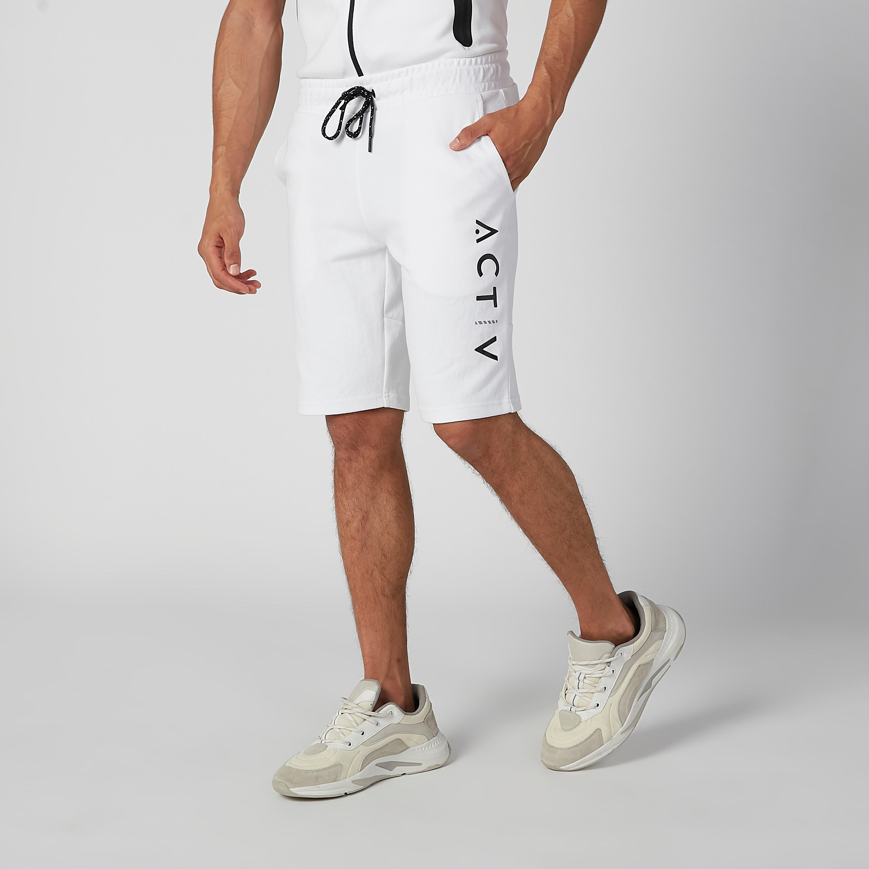 Printed Shorts with Pocket Detail and Drawstring-men-clothing-sportswearandactivewear-bottoms-image-3