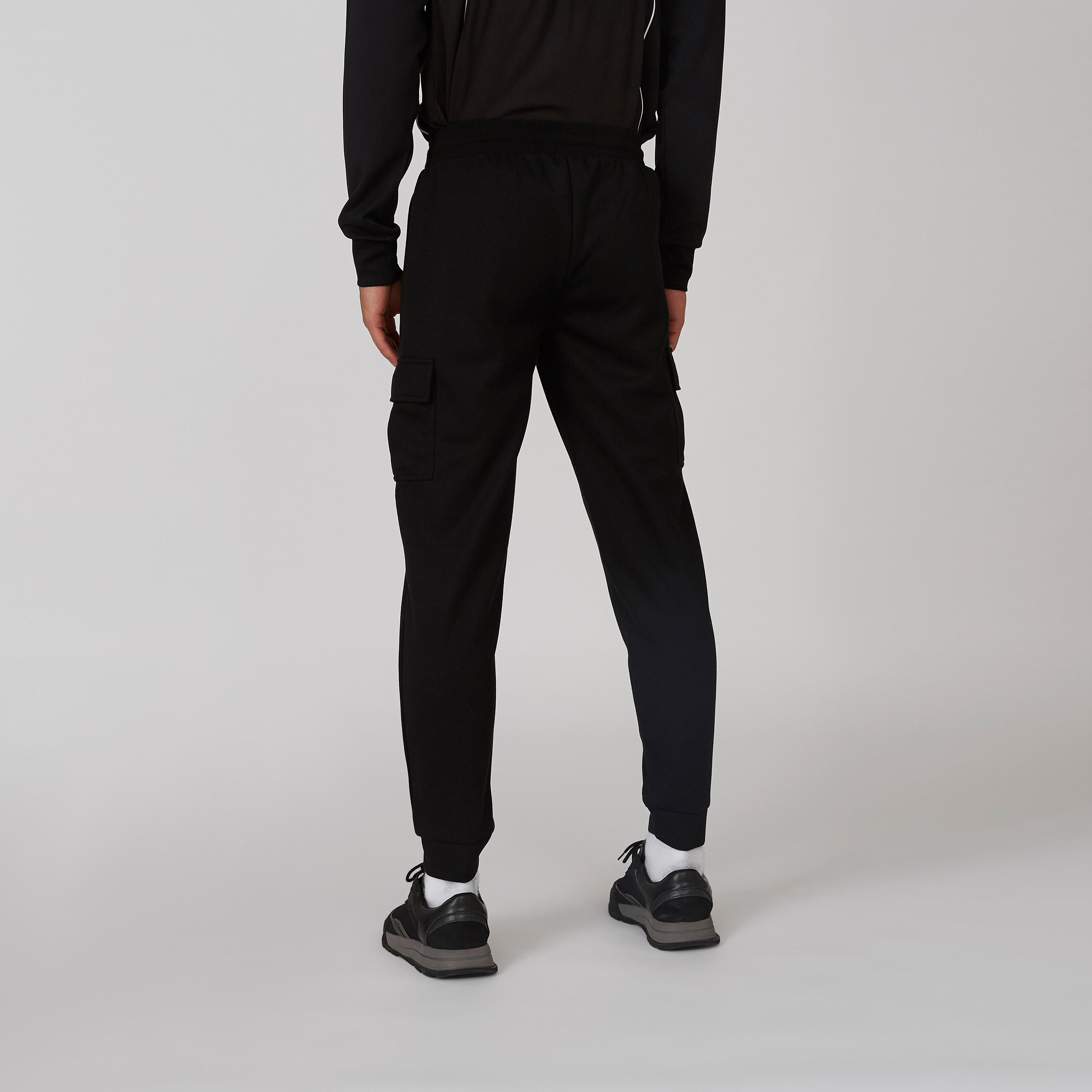 بنطلون رياضي مستدام سادة بجيوب -men-clothing-sportswearandactivewear-bottoms-image-2