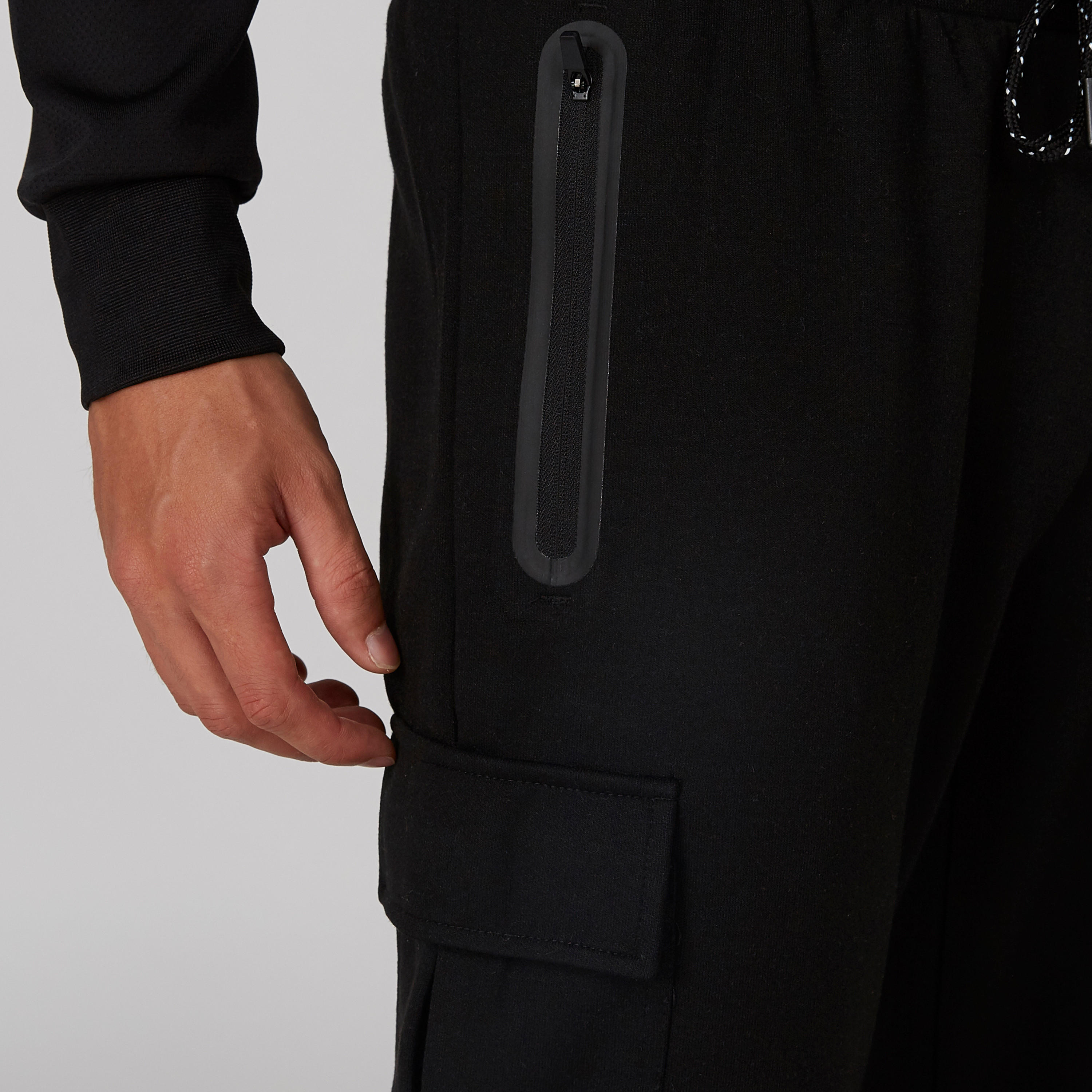 بنطلون رياضي مستدام سادة بجيوب -men-clothing-sportswearandactivewear-bottoms-image-5