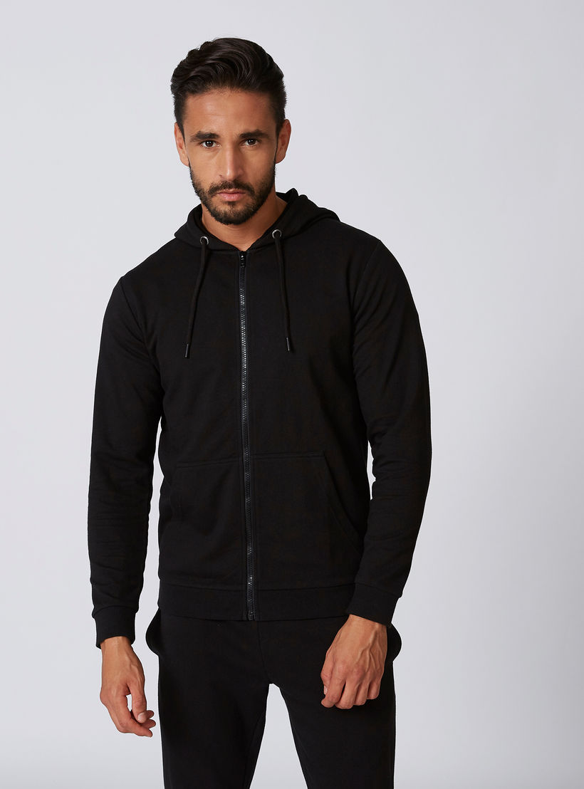 قميص مستدام سادة بأكمام طويلة -men-winterwear-hoodiesandsweatshirts-image-1