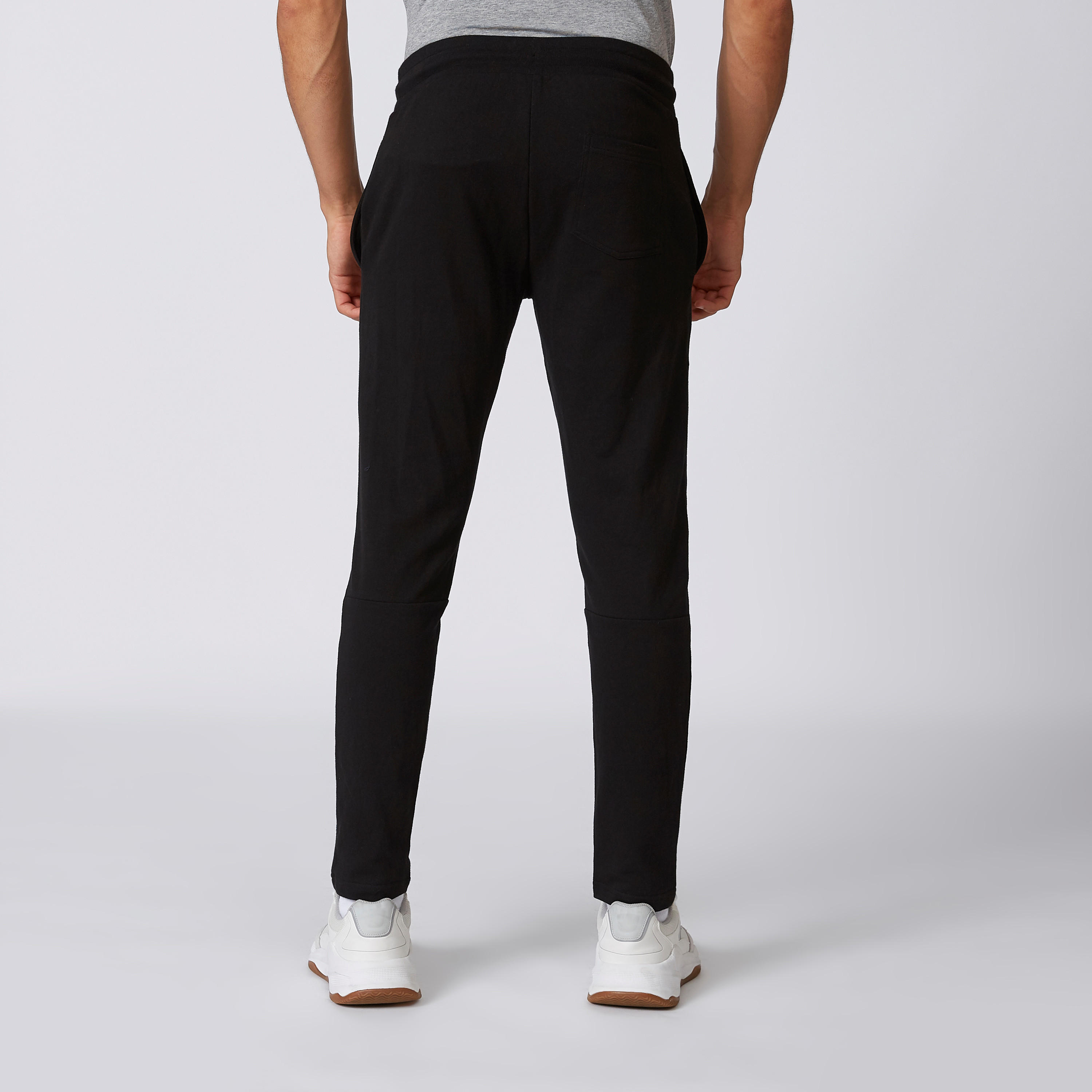 بنطلون رياضي مستدام سادة طويل بجيوب -men-clothing-sportswearandactivewear-bottoms-image-4