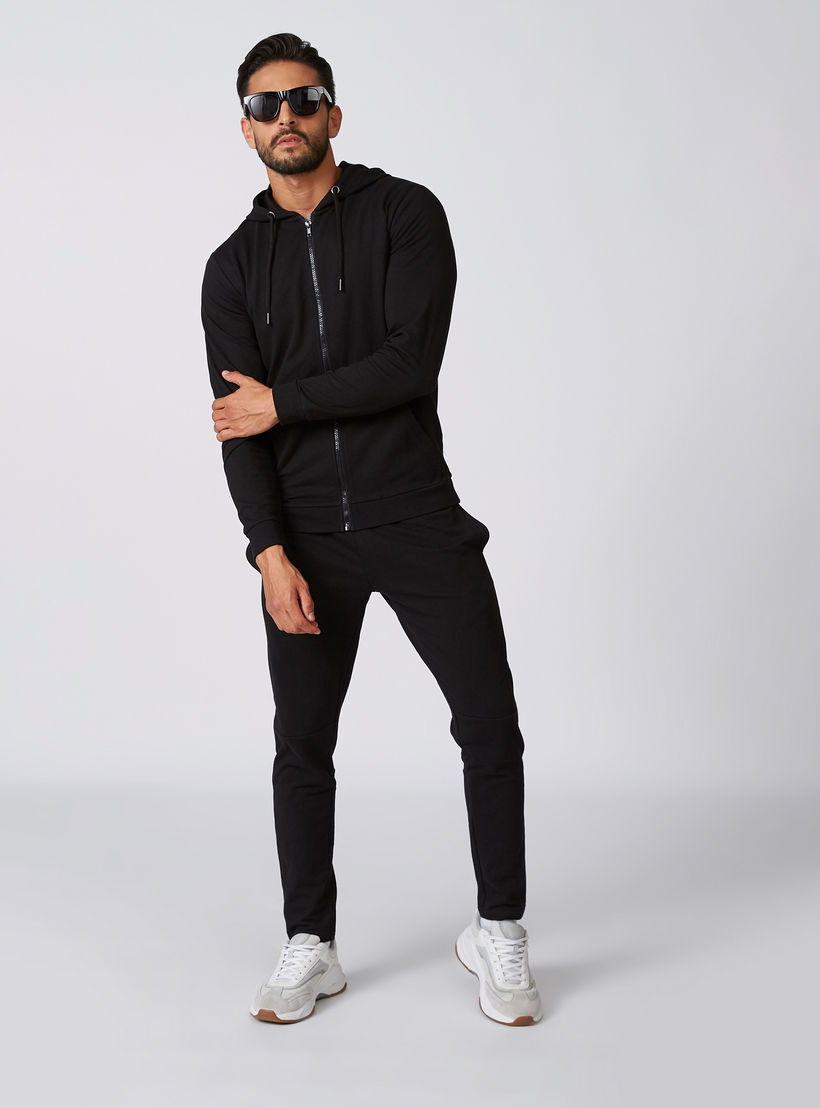 بنطلون رياضي مستدام سادة طويل بجيوب -men-clothing-sportswearandactivewear-bottoms-image-2