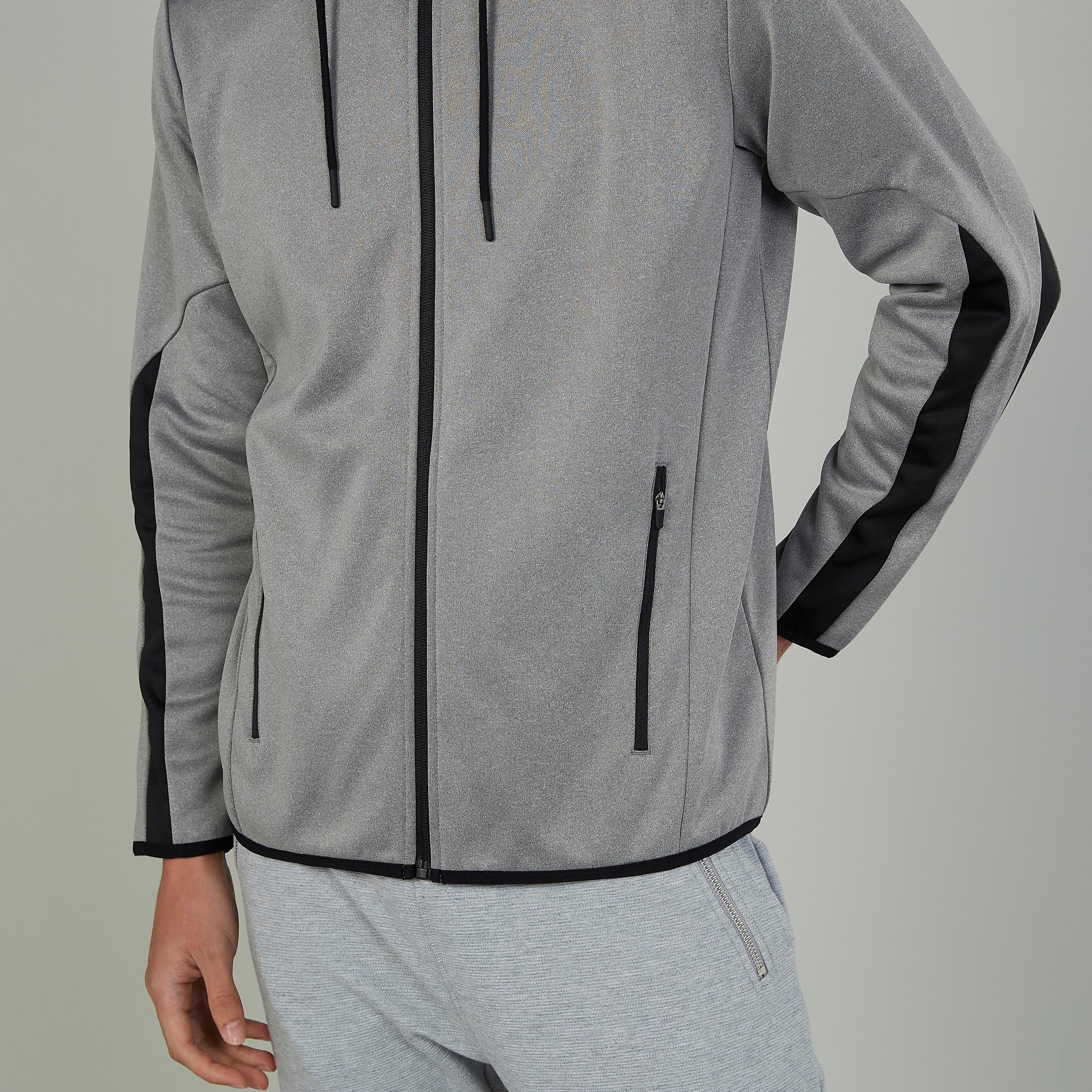 هوديي سادة مع جيوب-men-winterwear-hoodiesandsweatshirts-image-2
