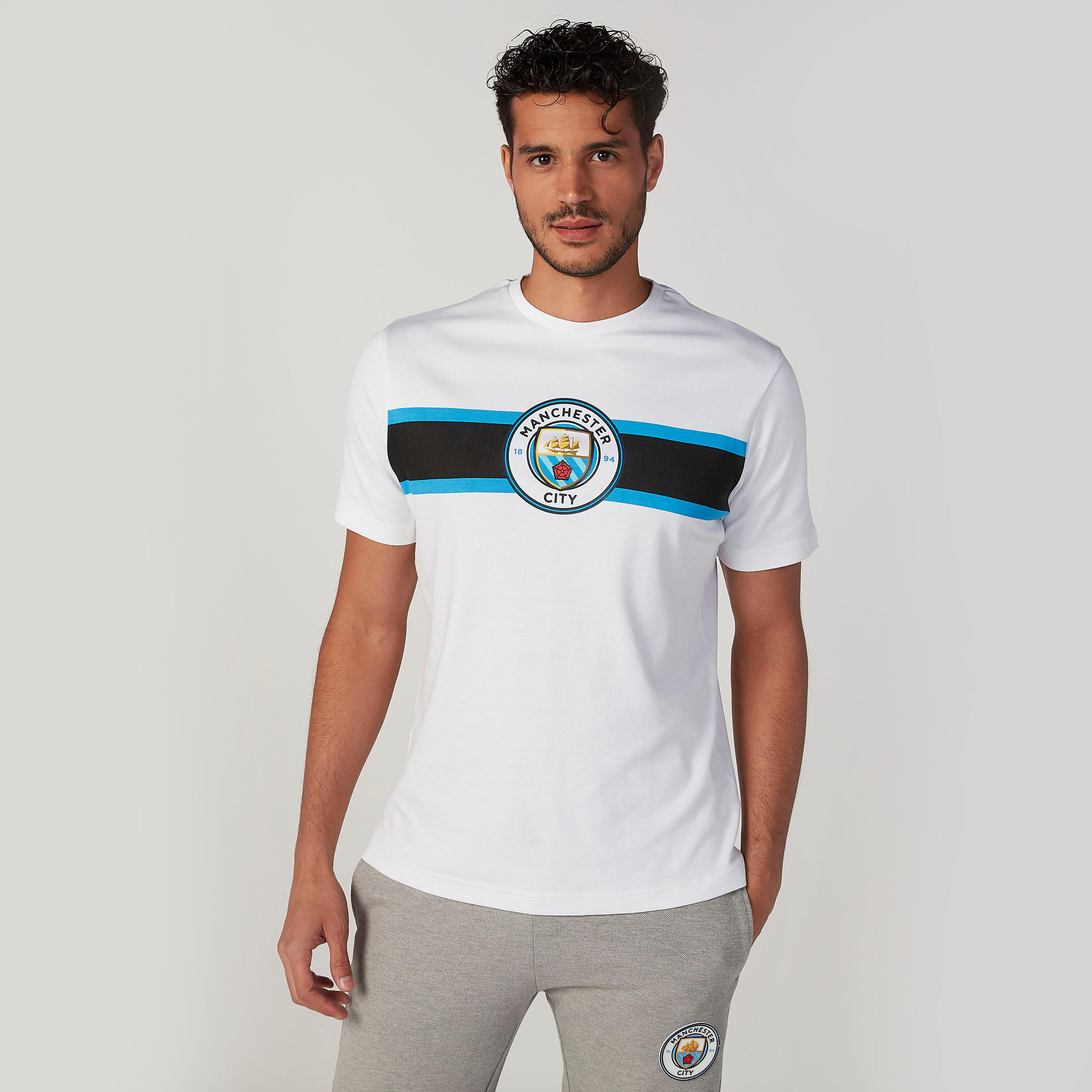 Printed T-shirt with Crew Neck and Short Sleeves-men-clothing-sportswearandactivewear-tshirtsandpolos-image-1