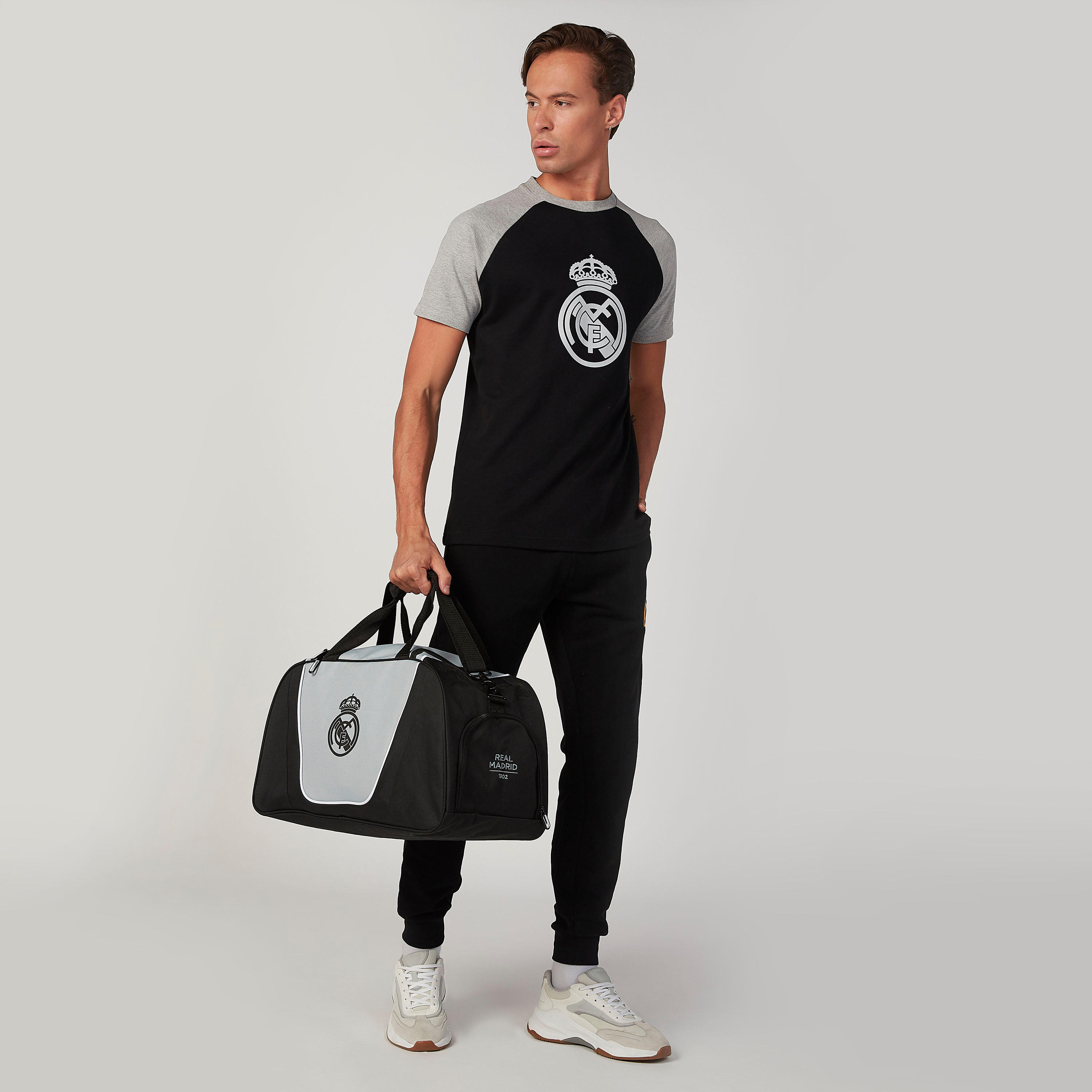 Real Madrid Printed Round Neck T-shirt with Raglan Sleeves-men-clothing-sportswearandactivewear-tshirtsandpolos-image-2