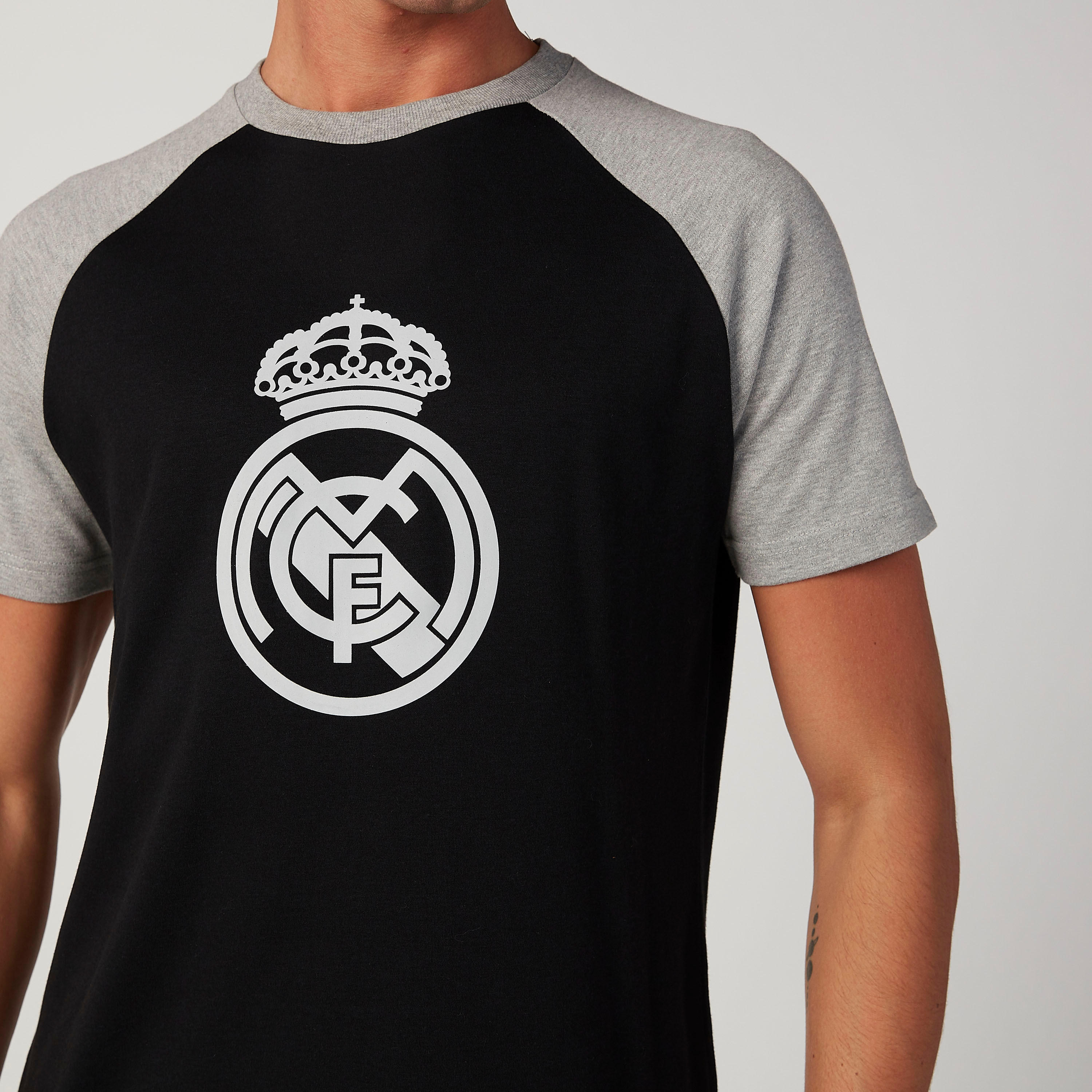 Real Madrid Printed Round Neck T-shirt with Raglan Sleeves-men-clothing-sportswearandactivewear-tshirtsandpolos-image-3