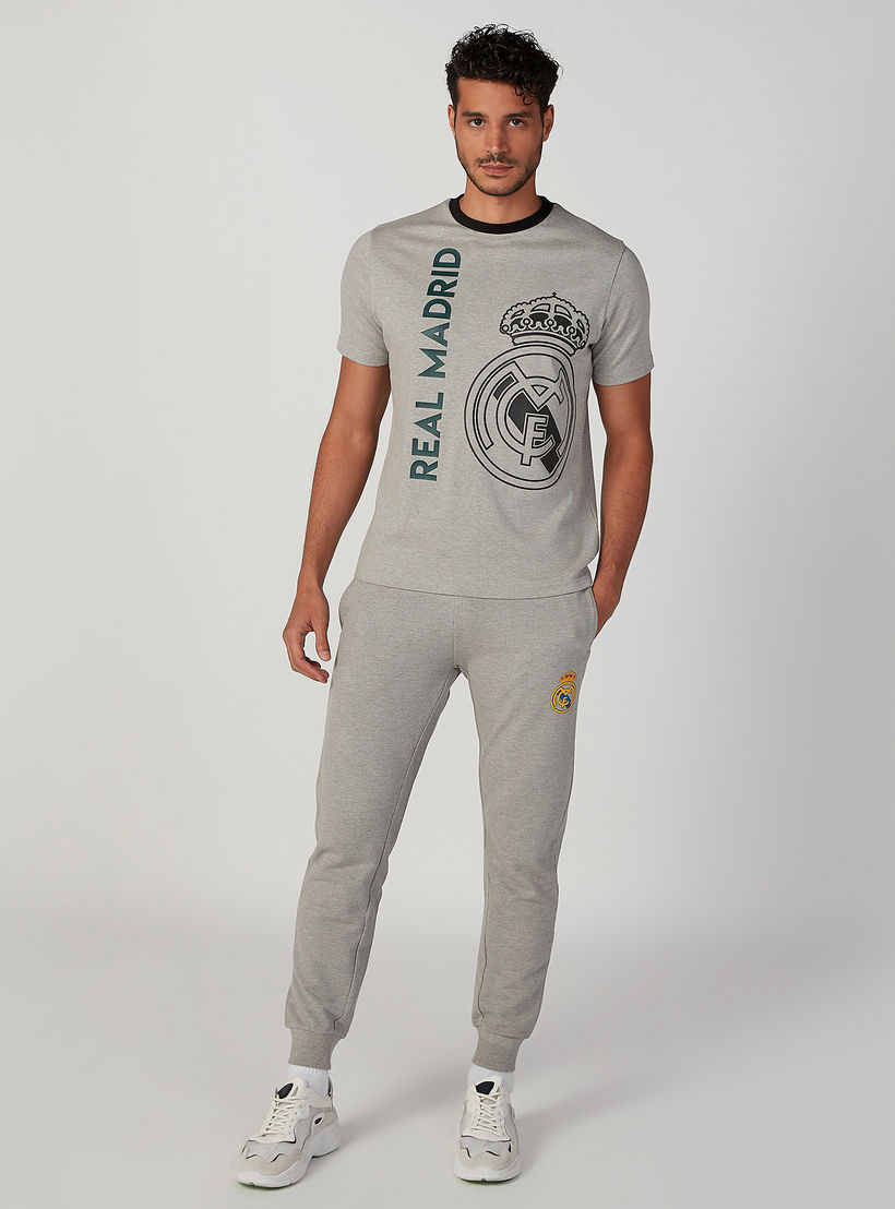 Printed T-shirt with Crew Neck and Short Sleeves-men-clothing-tshirtsandpolos-tshirts-image-2