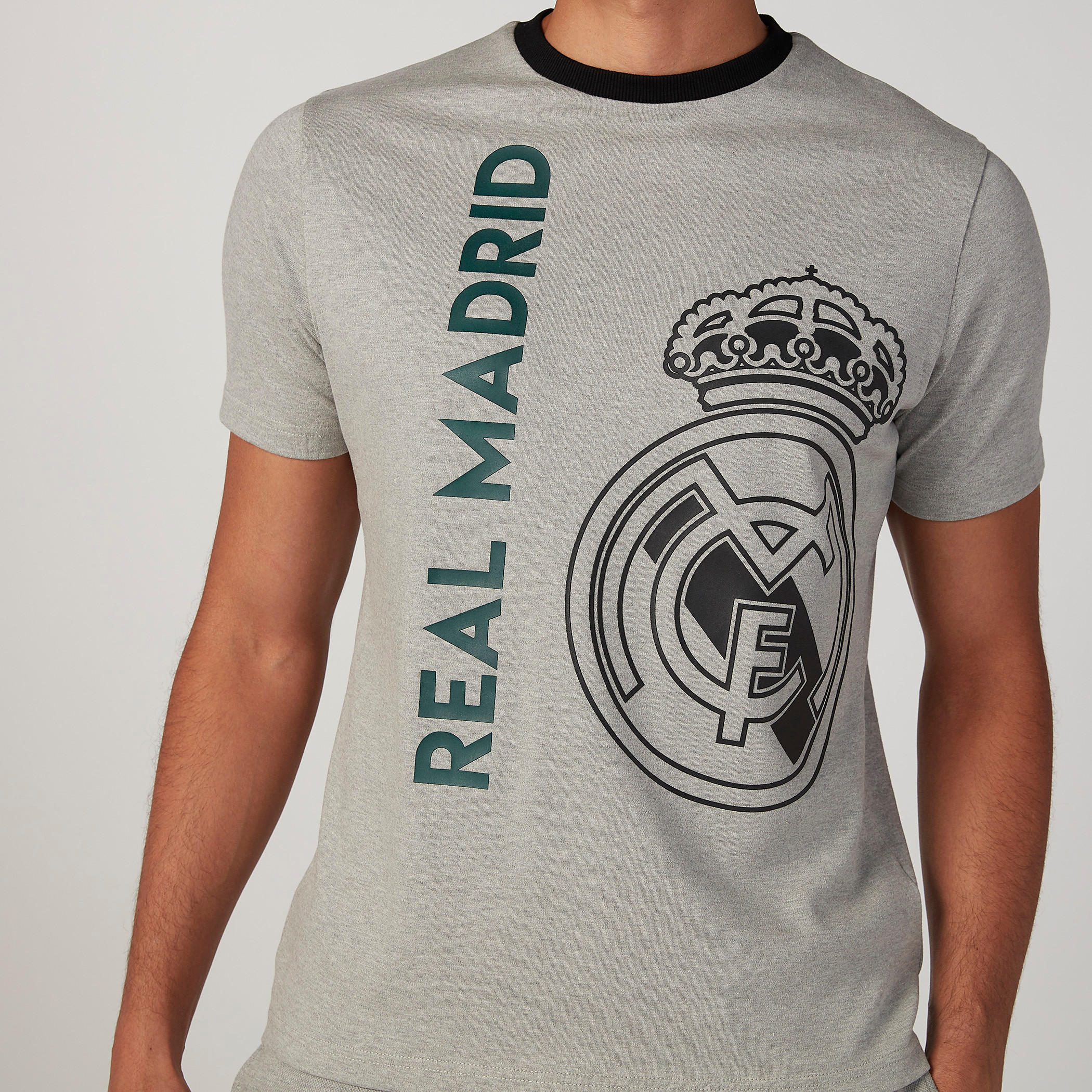 Printed T-shirt with Crew Neck and Short Sleeves-men-clothing-tshirtsandpolos-tshirts-image-3