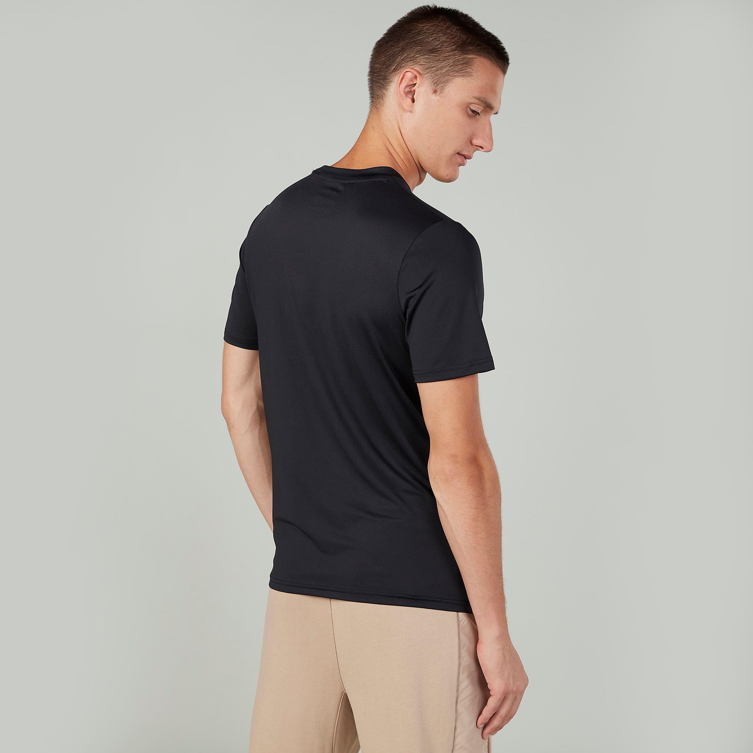 Sustainable Printed T-shirt with Round Neck and Short Sleeves-men-clothing-sportswearandactivewear-tshirtsandpolos-image-4