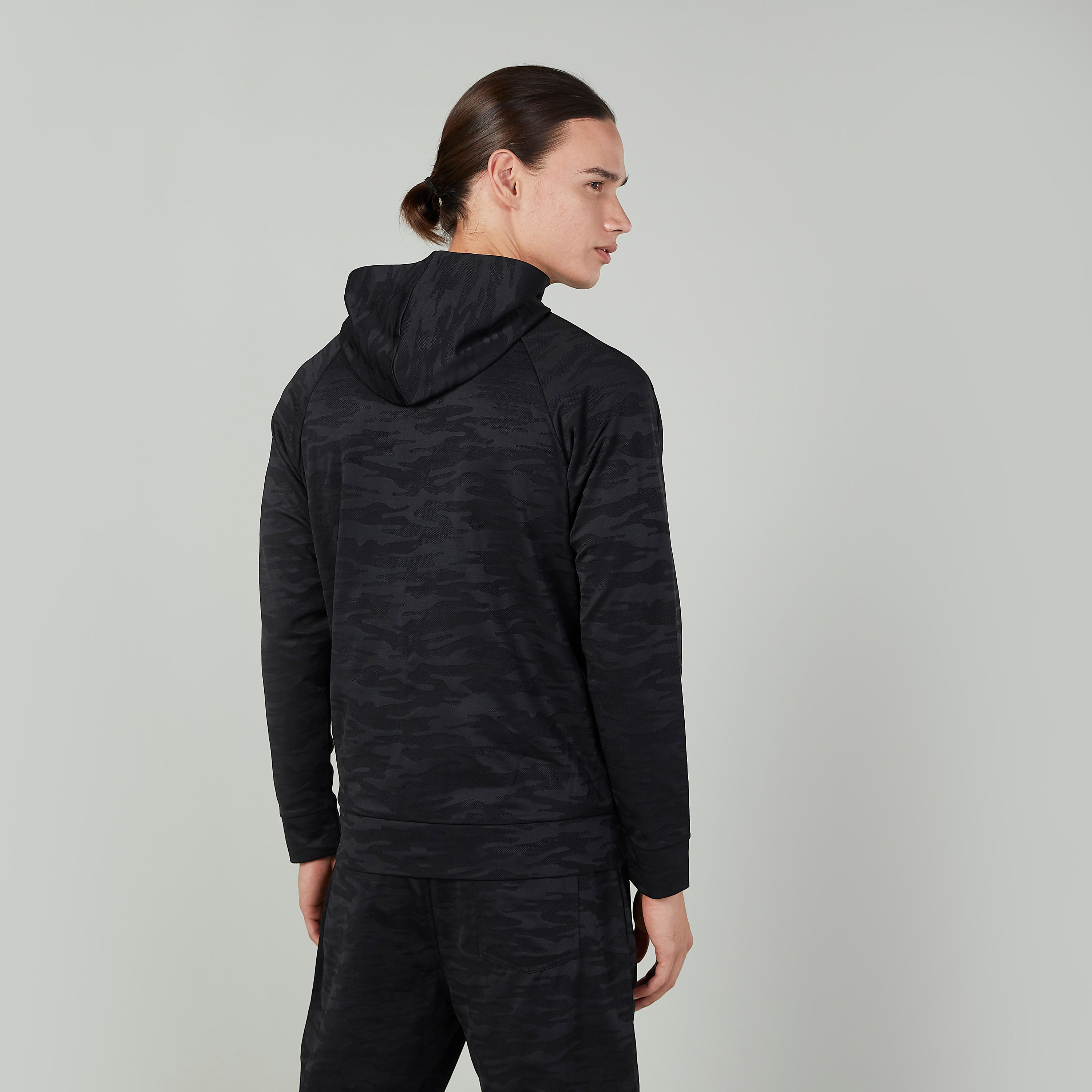 Printed Jacket with Long Sleeves and Hood-men-clothing-jacketsandblazers-jackets-image-4