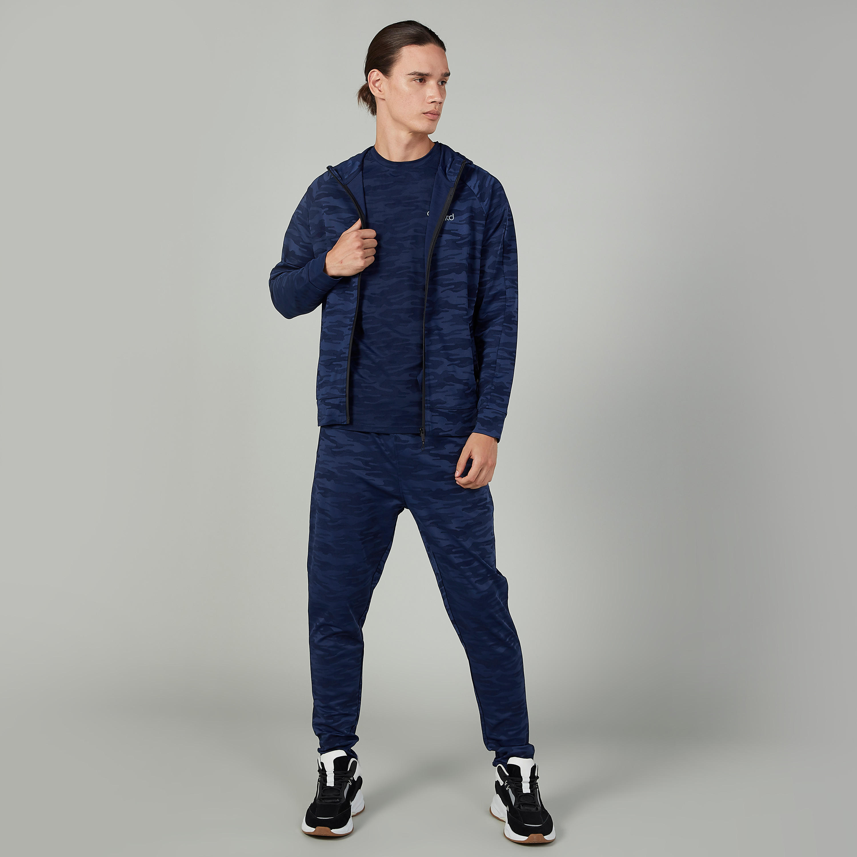 Full Length Printed Pants with Pocket Detail abd Drawstring-men-clothing-sportswearandactivewear-bottoms-image-3