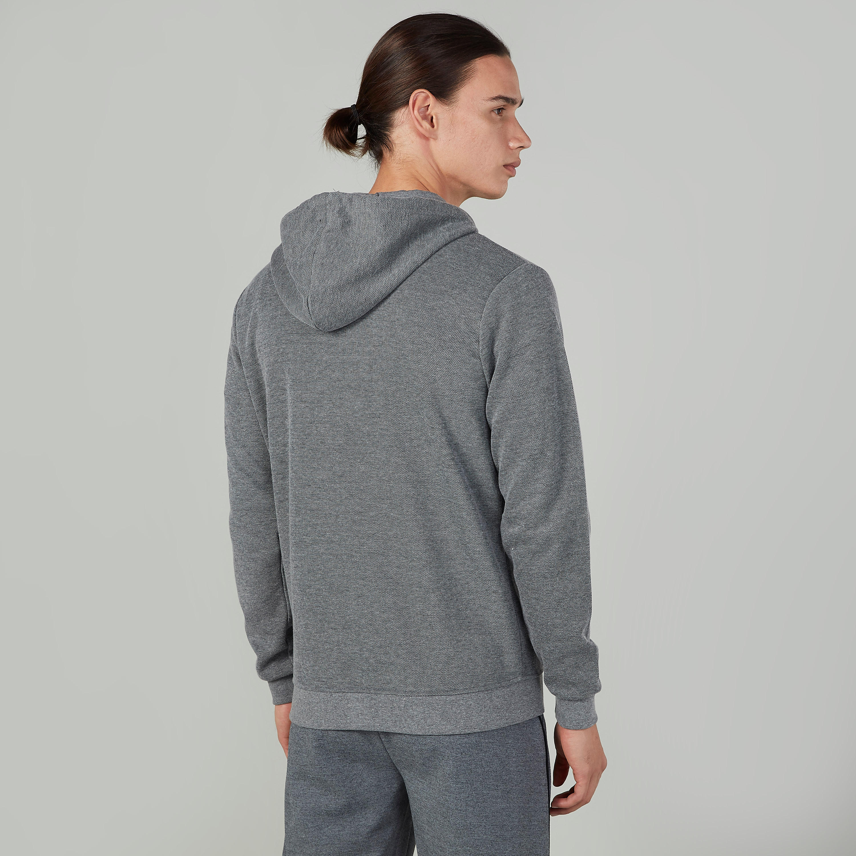 جاكيت بارز الملمس بقبّعة وأكمام طويلة-men-clothing-sweatersandpullovers-image-4